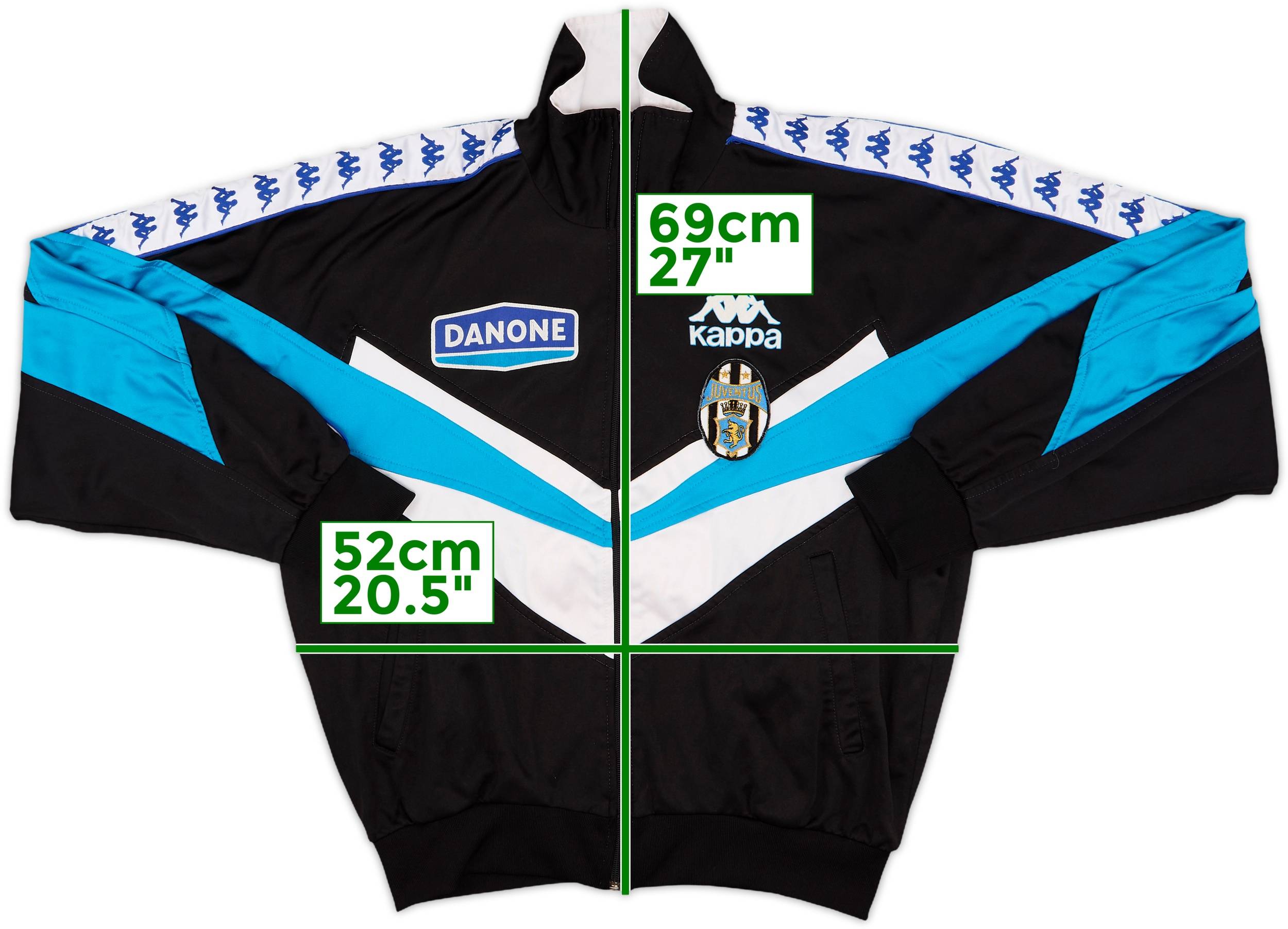 1994-95 Juventus Kappa Track Jacket - 8/10 - (M)