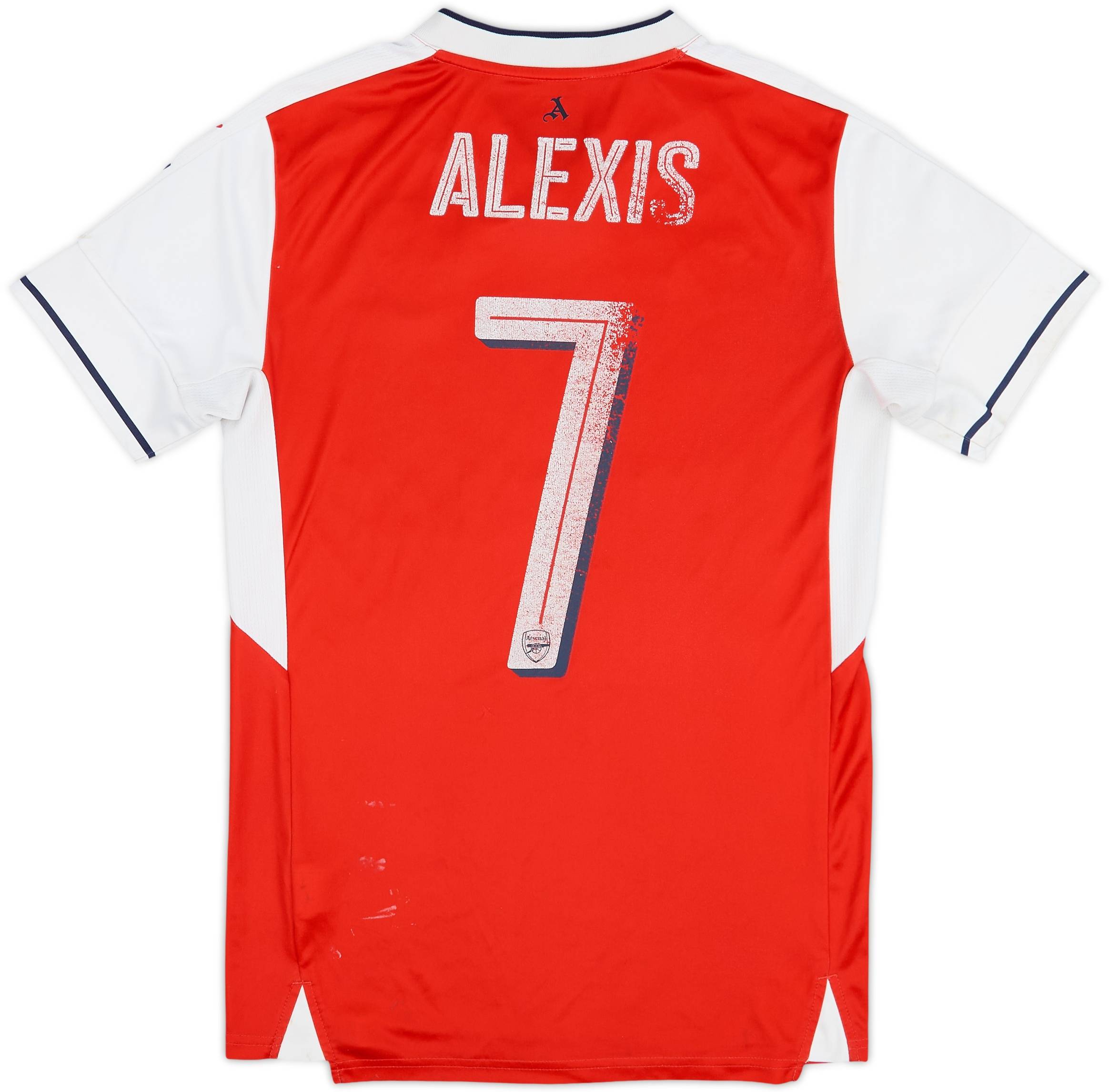 R*r様 2016-17 FAカップ決勝仕様 アーセナル アレクシス サンチェス 2016-17 Arsenal 'FA Cup Final' Home Shirt Alexis #7 - 4/10 - (XS)
