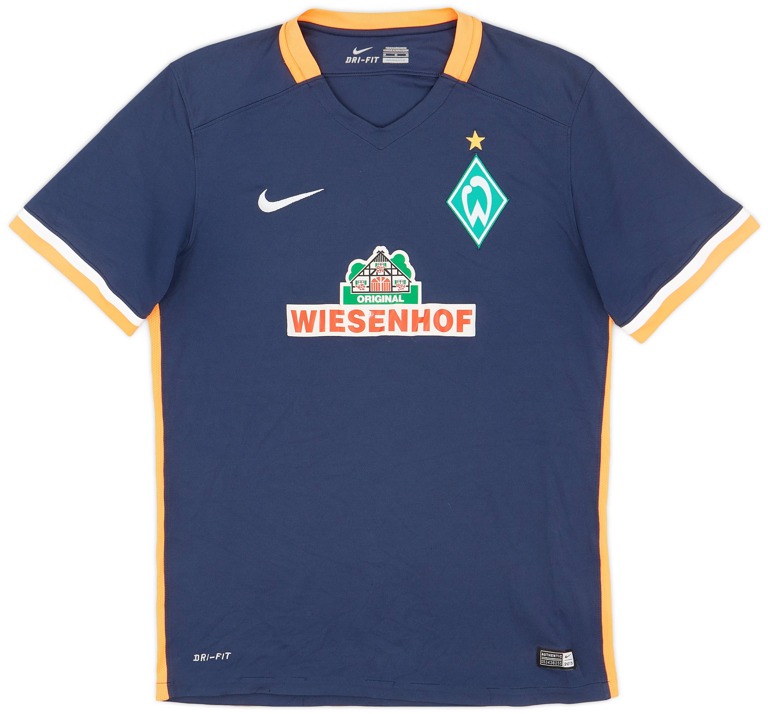 2015-16 Werder Bremen Away Shirt - 7/10 - (M)