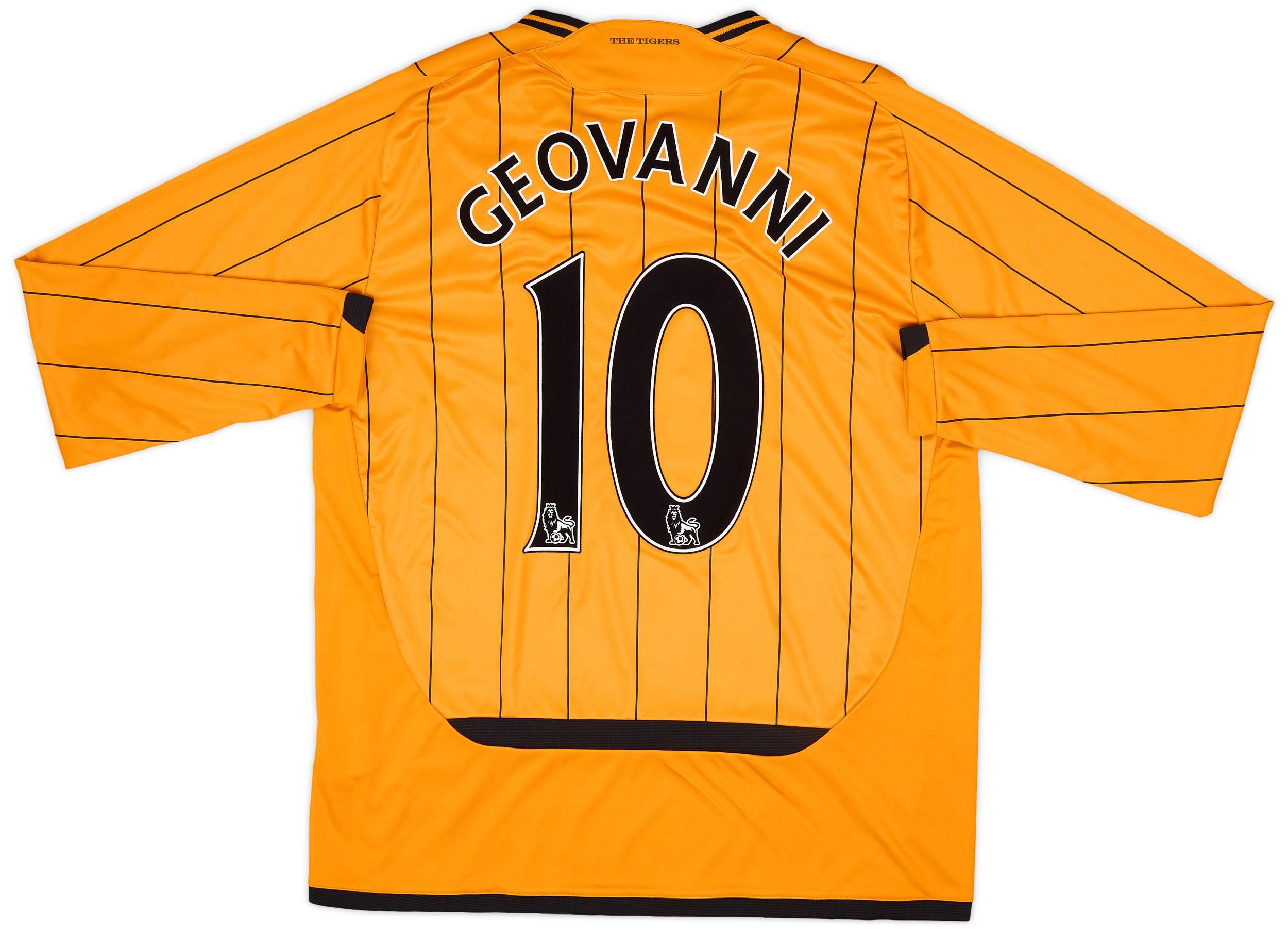 2009-10 Hull City Home L/S Shirt Geovanni #10 - 7/10 - (XL)