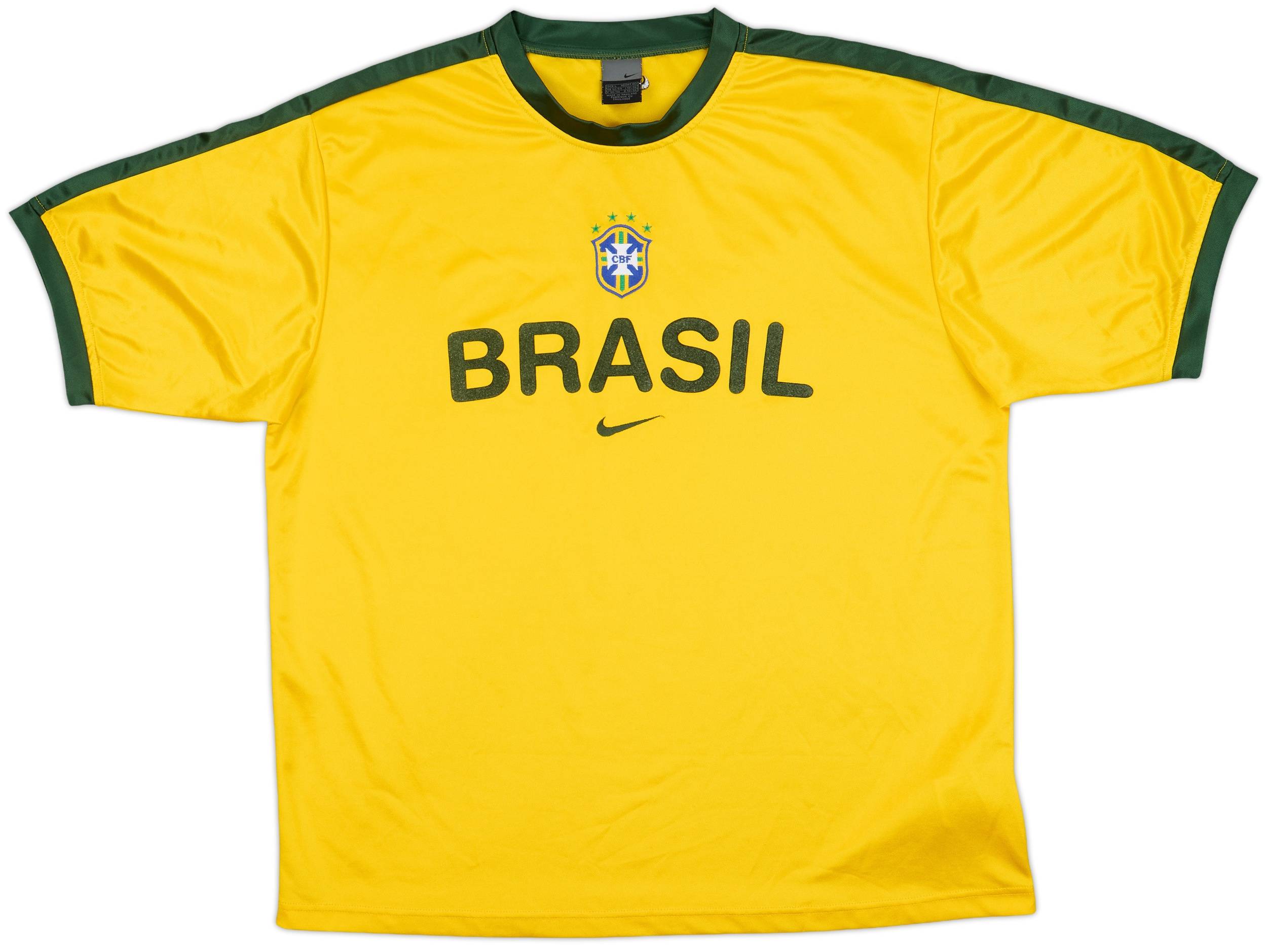 2002-03 Brazil Nike Training Shirt - 8/10 - (L)