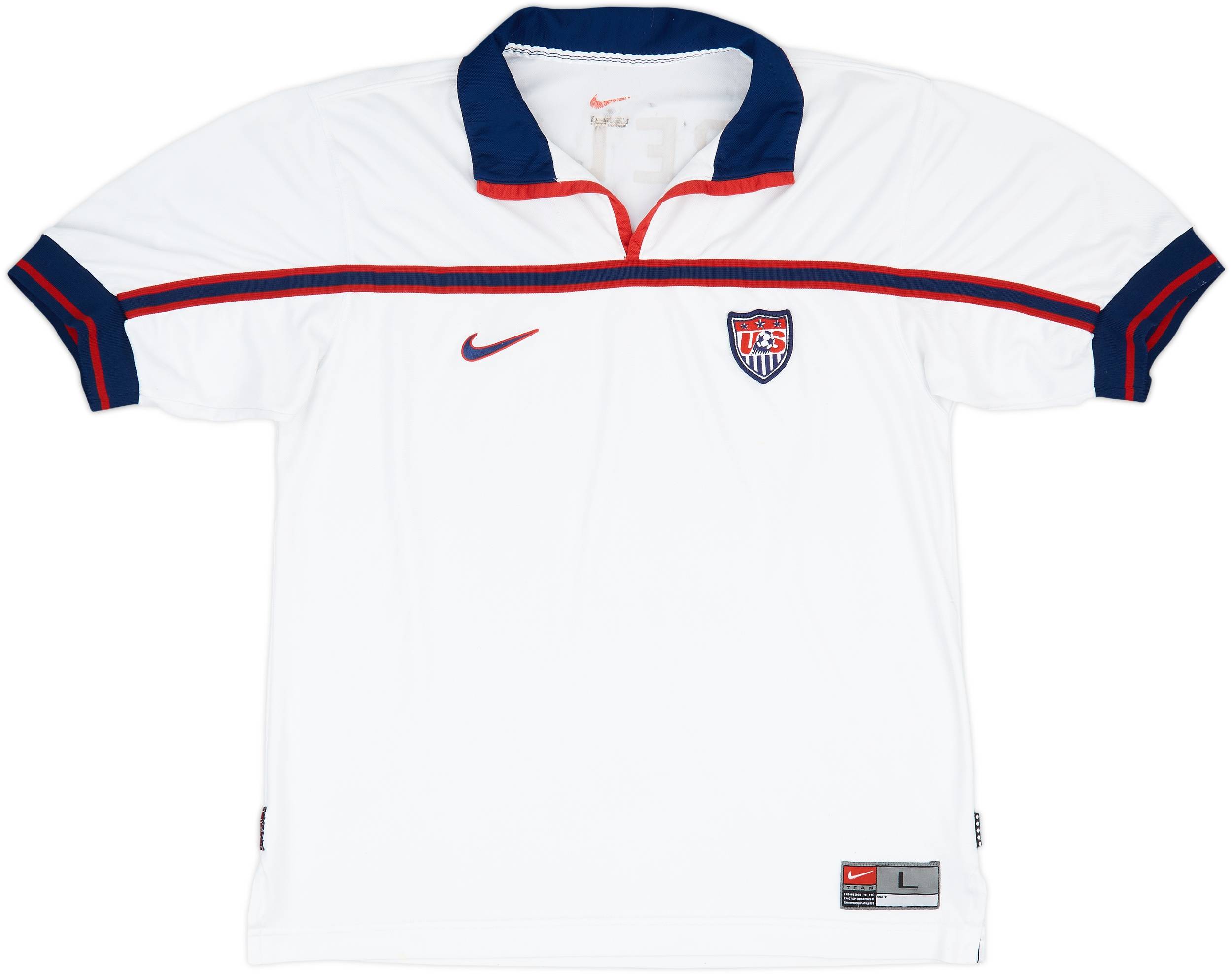 1998-99 USA Home Shirt - 4/10 - (L)