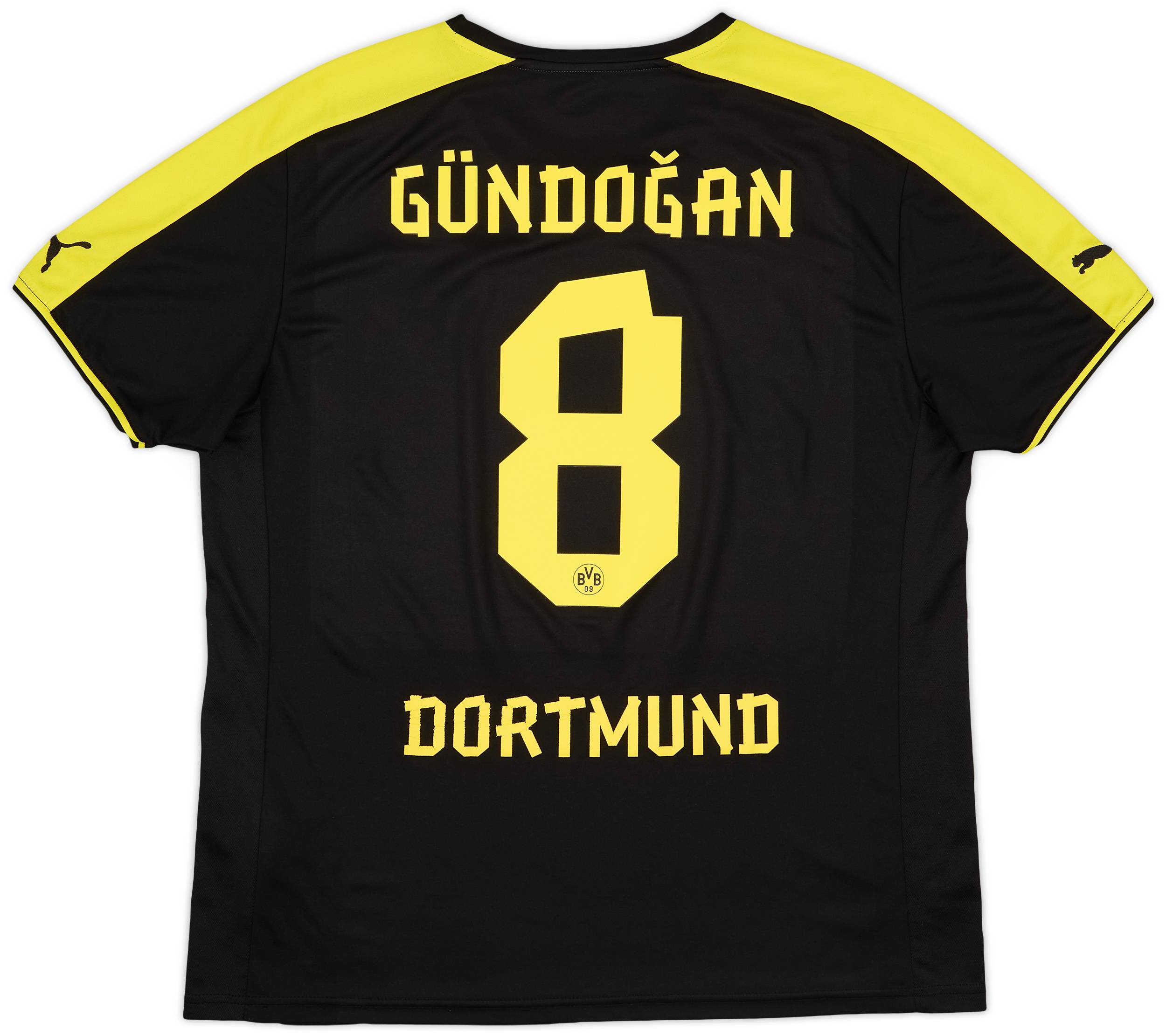 2013-14 Borussia Dortmund Away Shirt Gundogan #8 - 8/10 - (XL)
