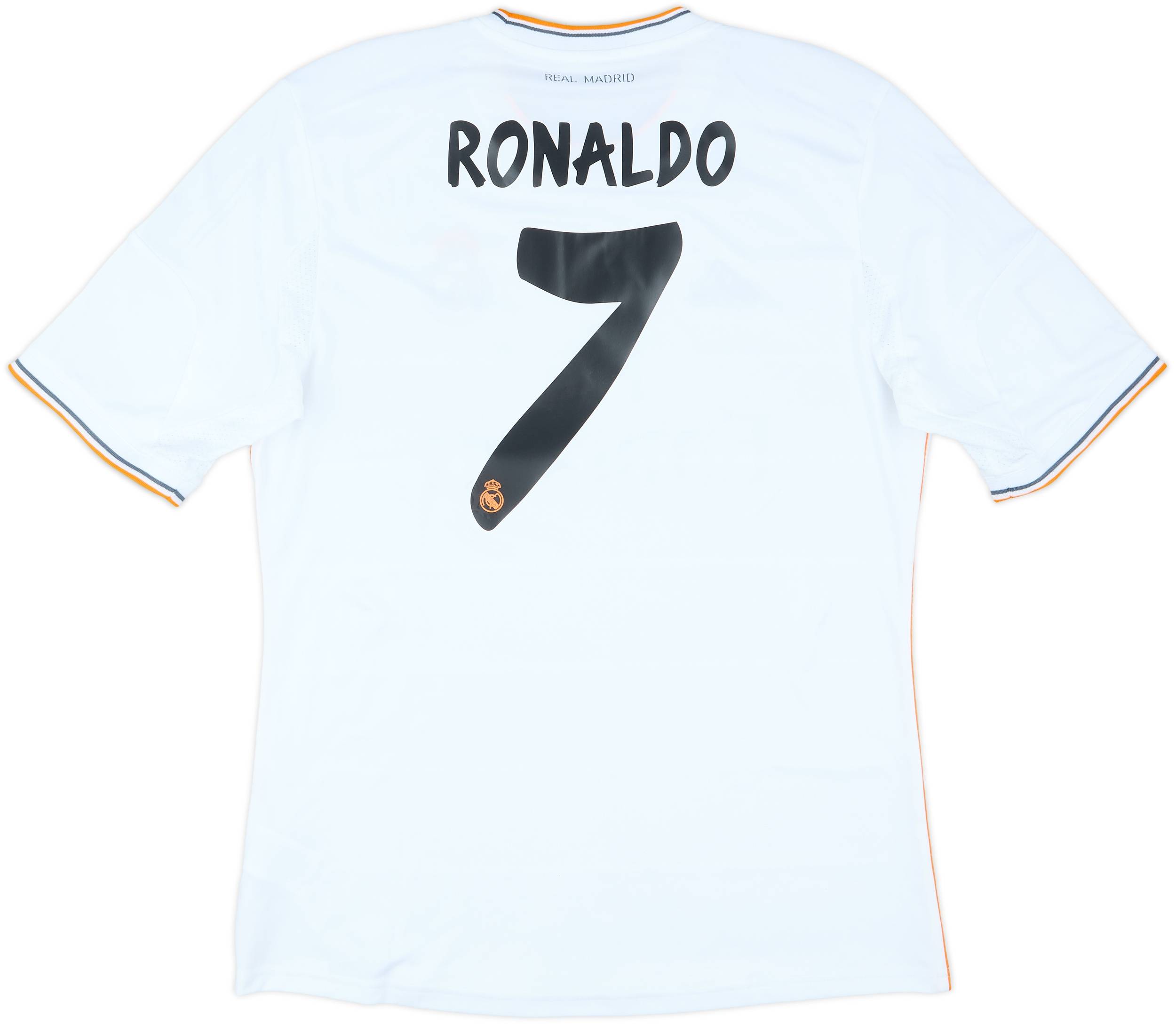 2013-14 Real Madrid Home Shirt Ronaldo #7 8/10 (L)