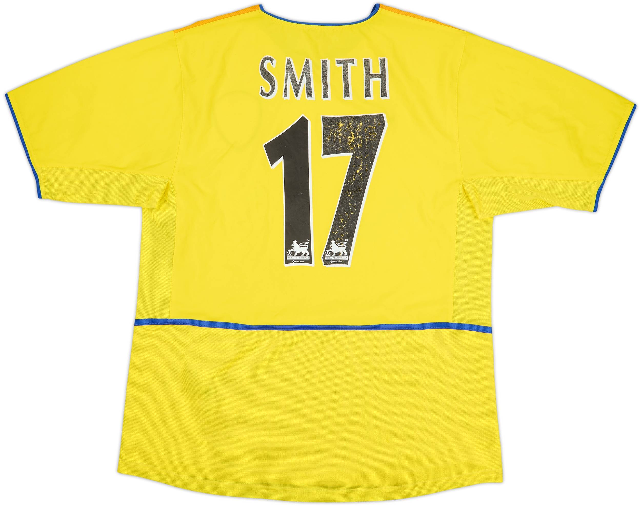 2002-03 Leeds United Away Shirt Smith #17 - 5/10 - (M)
