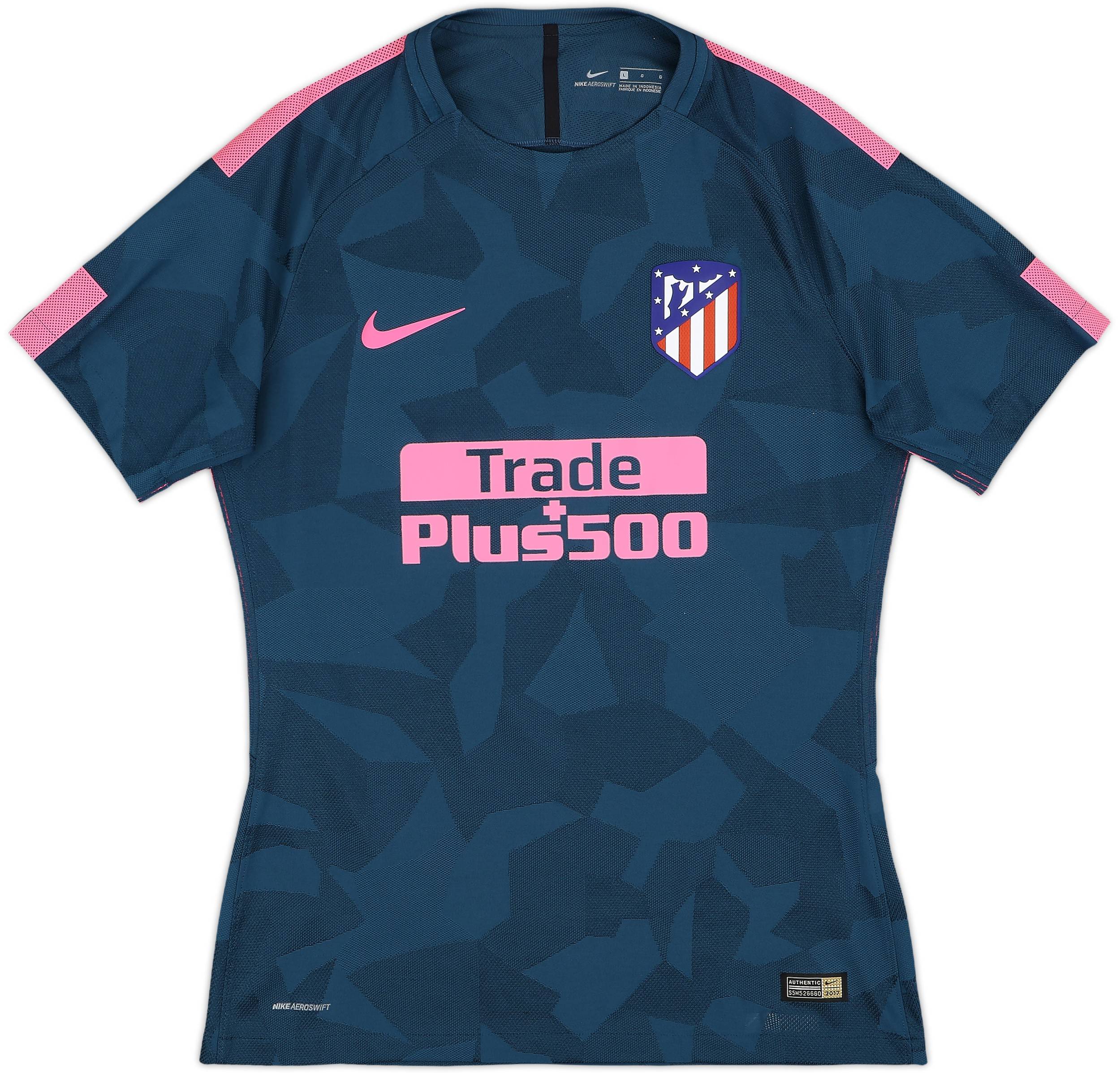 2017-18 Atletico Madrid Player Issue Third Shirt 9/10 (L)