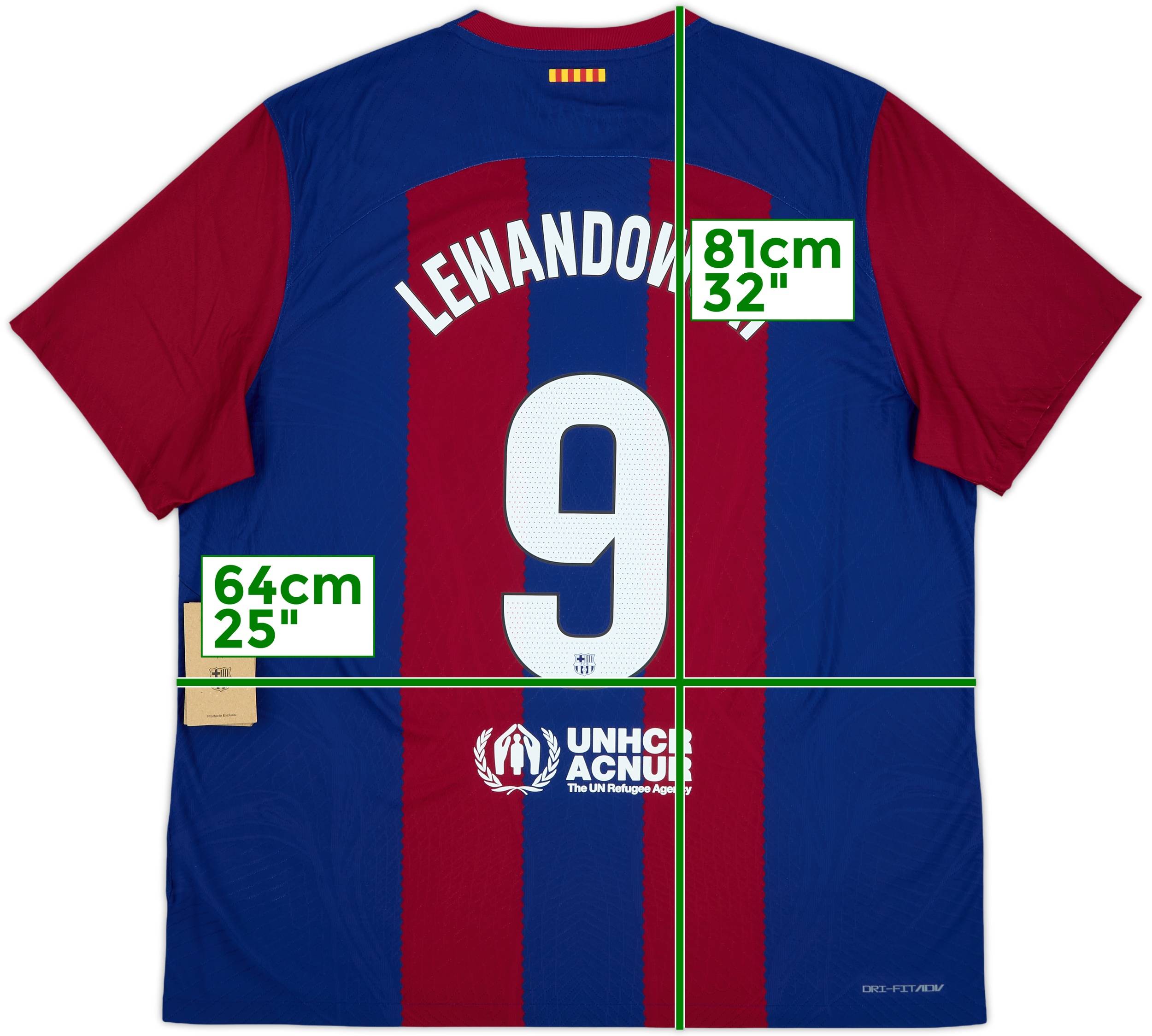 FC Barcelona LEWANDOWSKI 9番シャツ Nike Barcelona Home Lewandowski 9 Jersey 2022-2023 (Cup