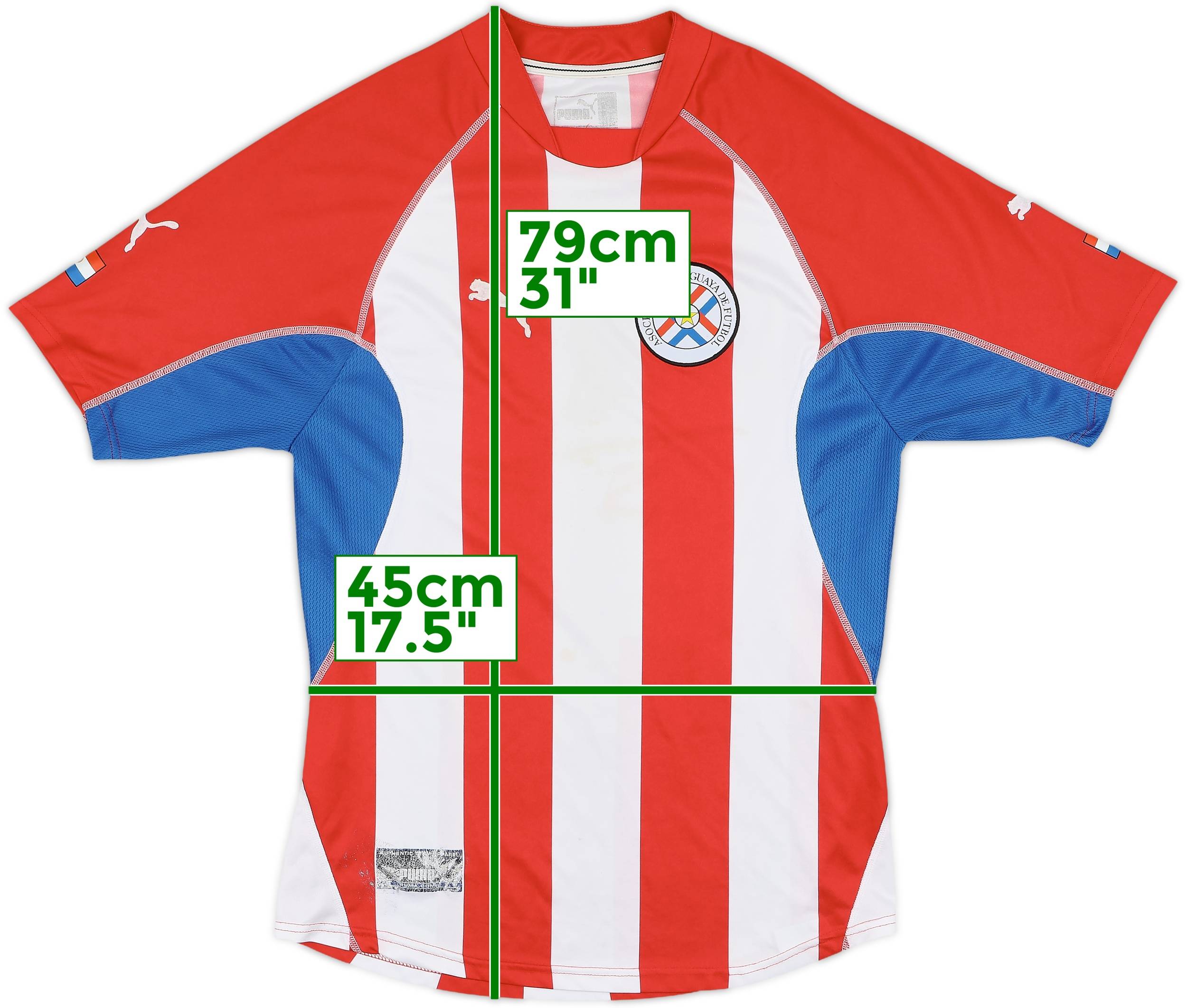 2002-04 Paraguay Home Shirt - 5/10 - (M)