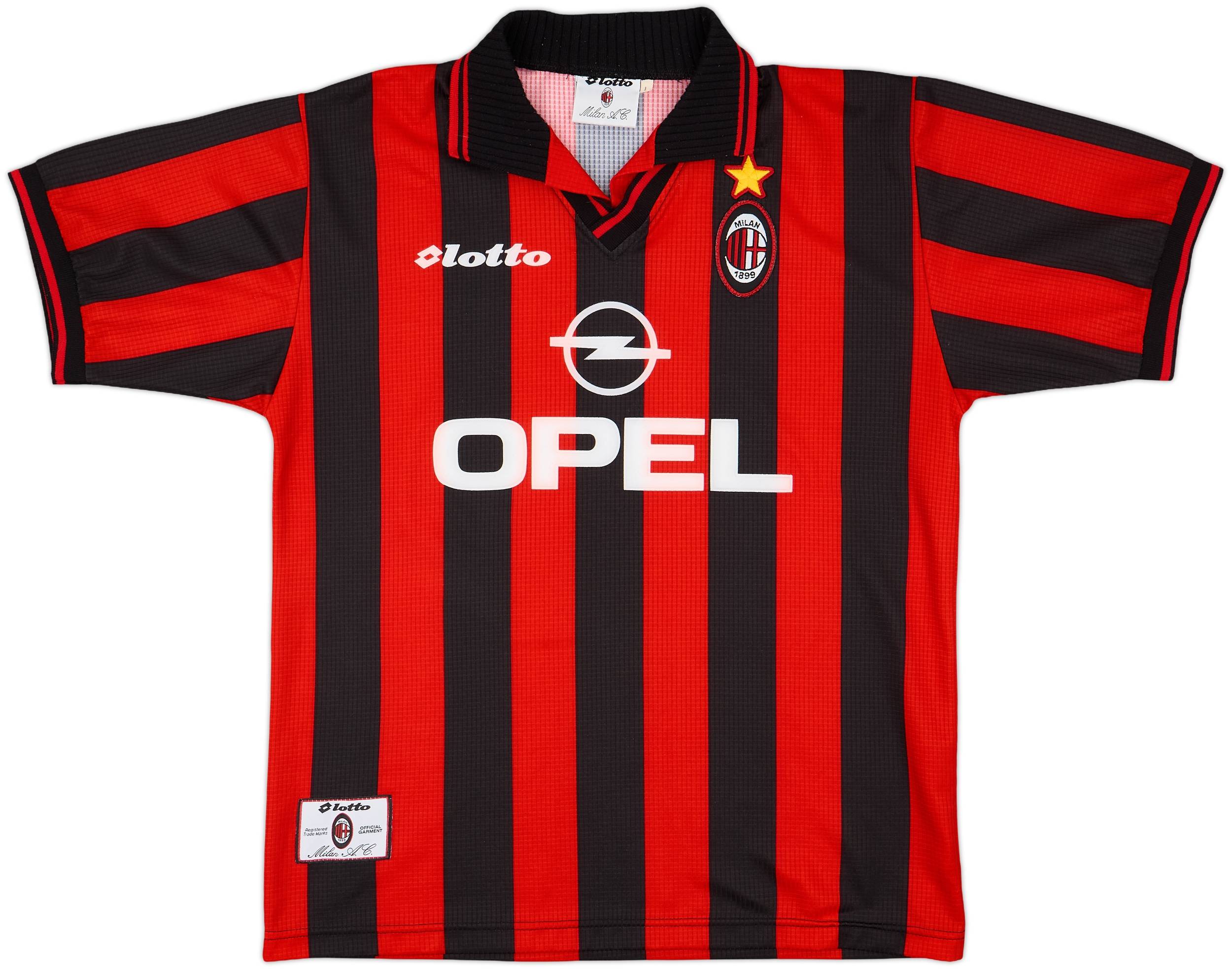 1997-98 AC Milan Home Shirt - 10/10 - (L)