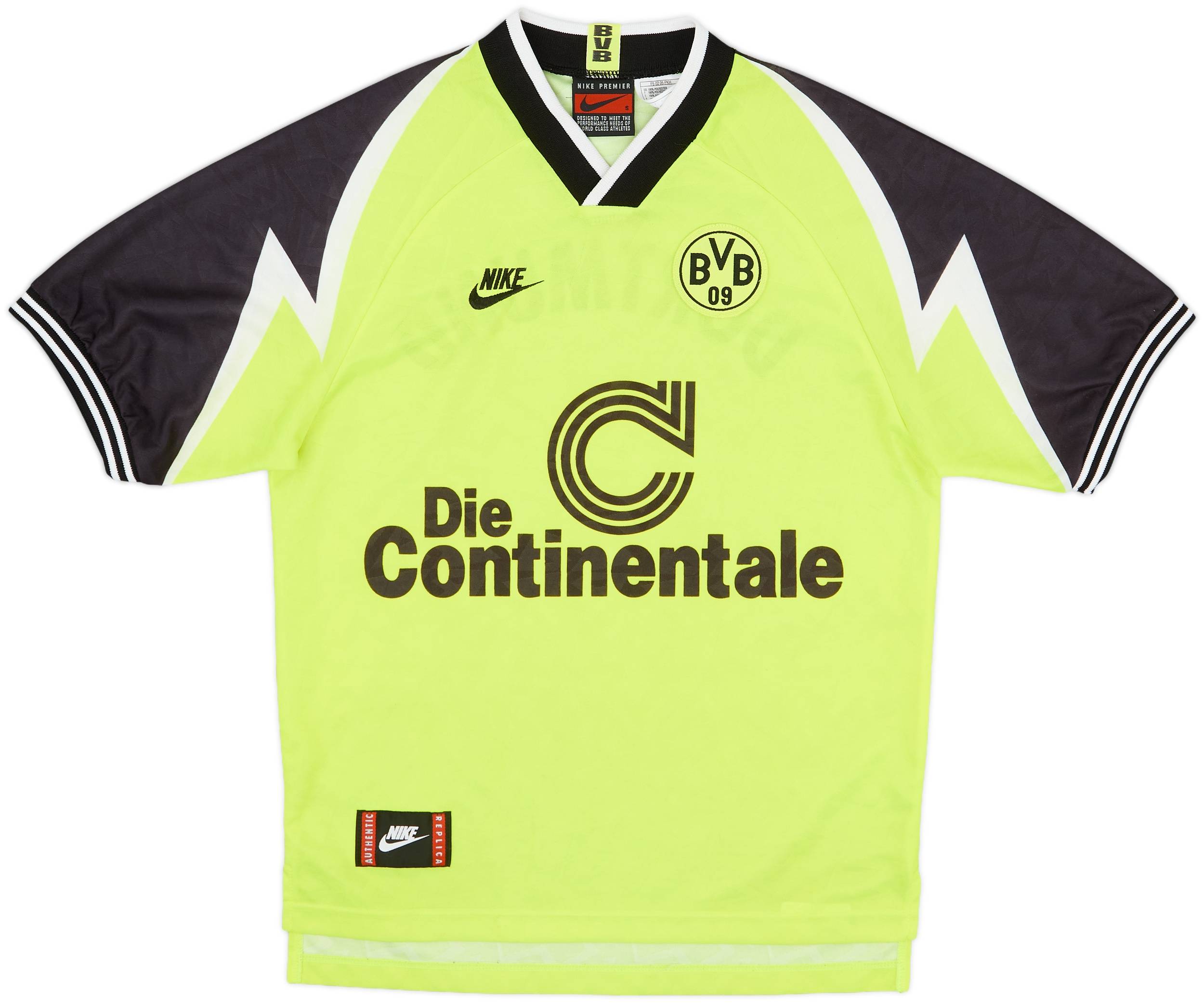 1995-96 Borussia Dortmund Home Shirt - 8/10 - (S)