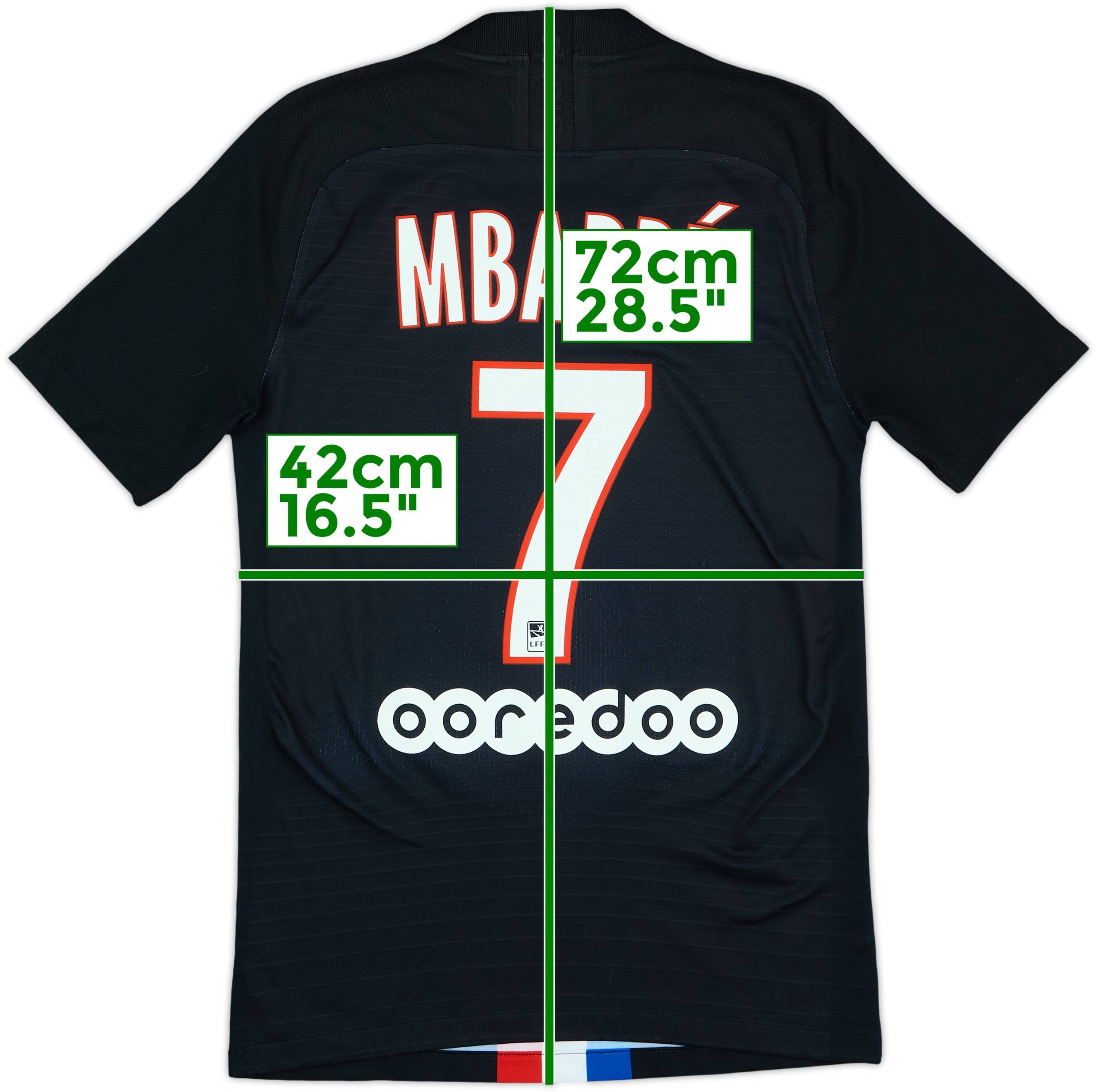 2019-20 Paris Saint-Germain Authentic Fourth Shirt Mbappe #7