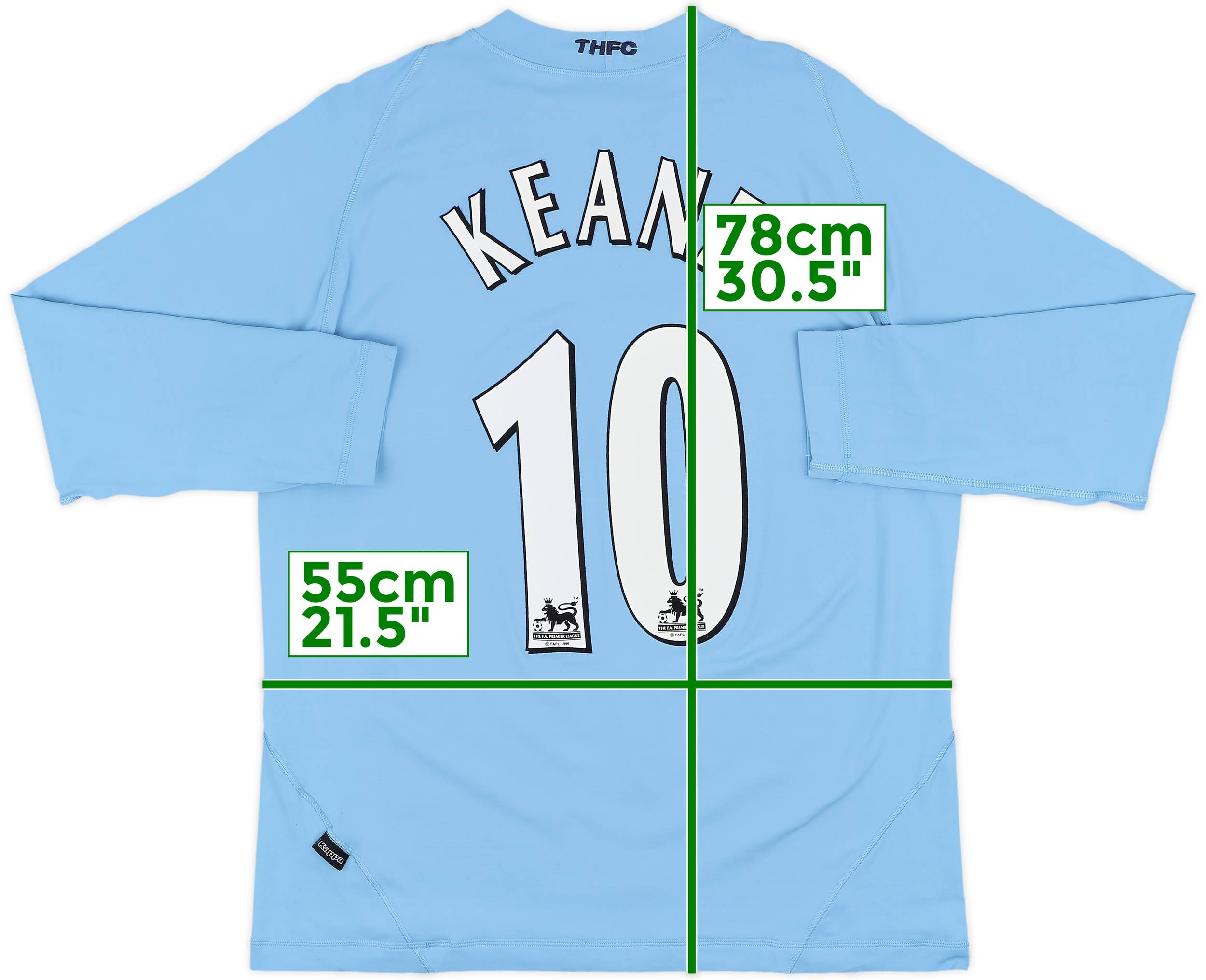 2003-04 Tottenham Away L/S Shirt Keane #10 - 6/10 - (XXL)
