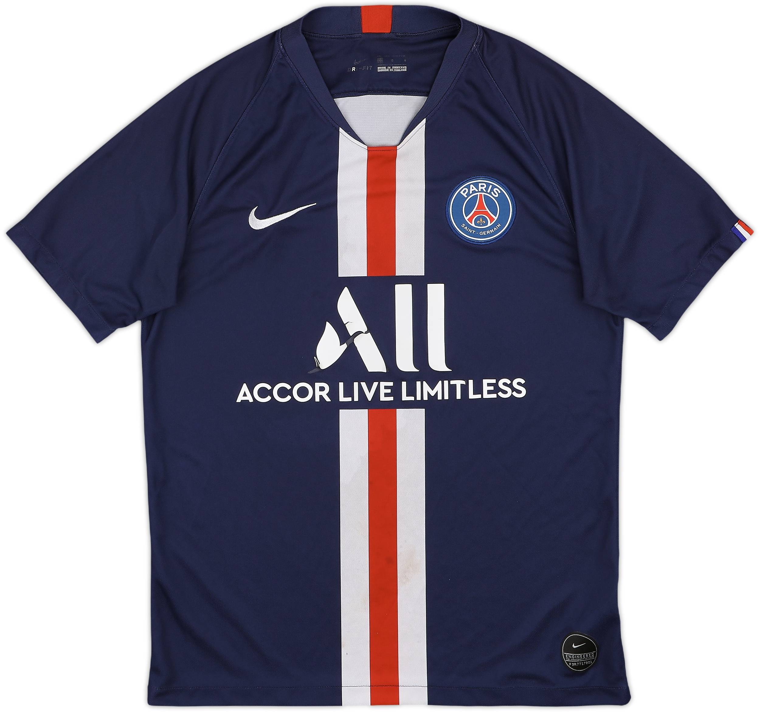 Paris Saint-Germain シャツ L 2019-20 Paris Saint-Germain Home Shirt - 4/10 - (M)