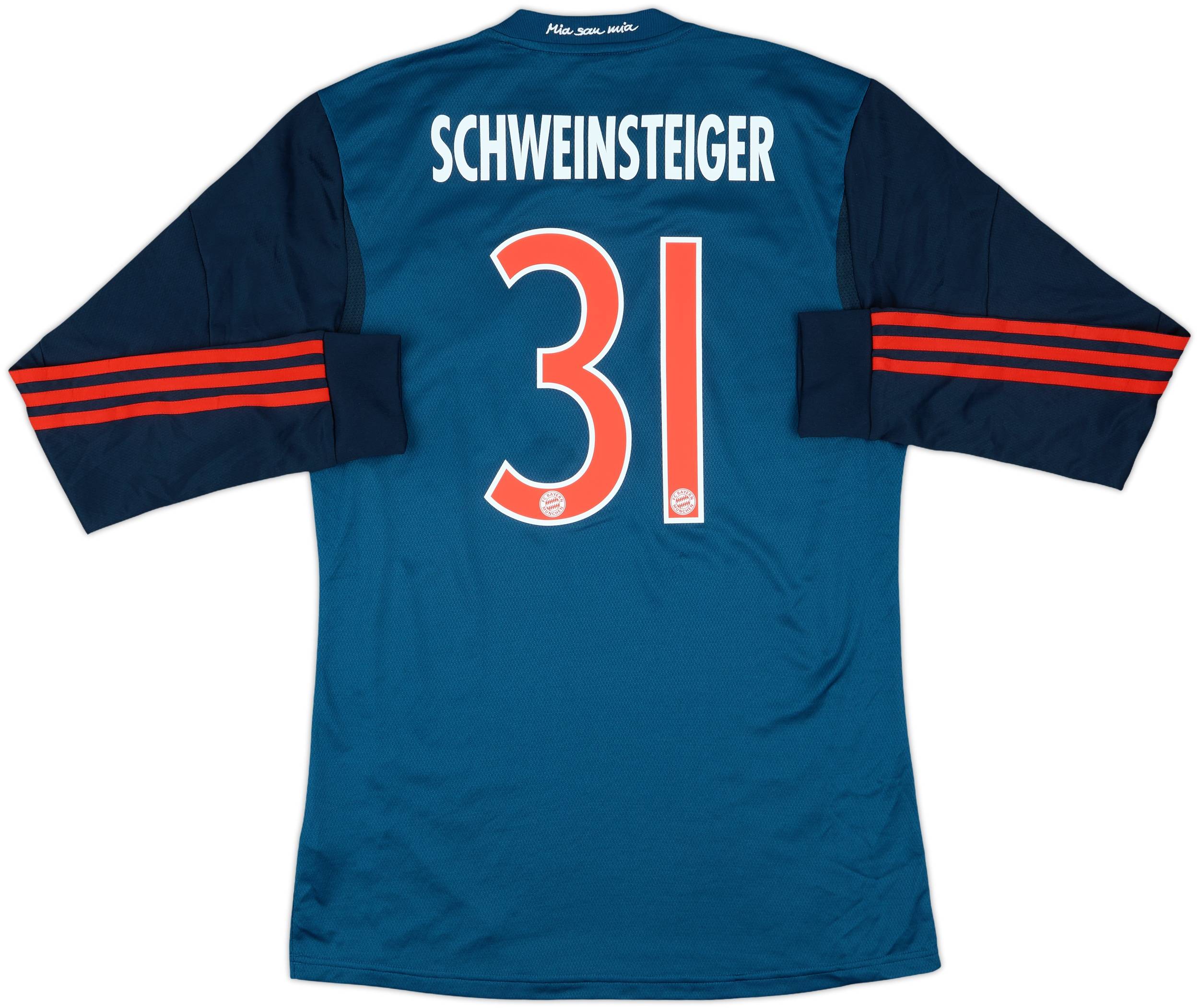 2013-14 Bayern Munich Player Issue Third L/S Shirt