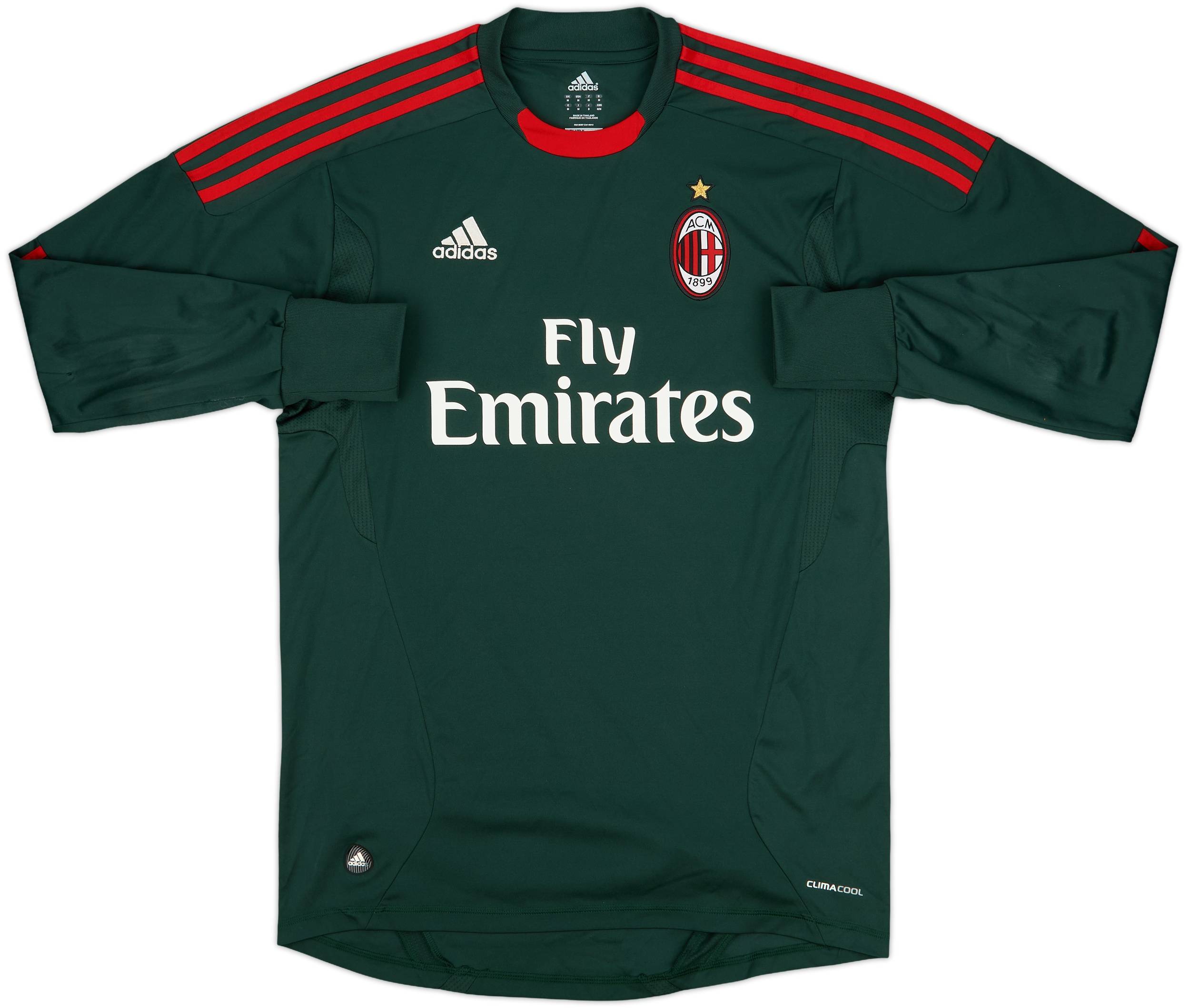 2011-12 AC Milan GK Shirt - 9/10 - (M)