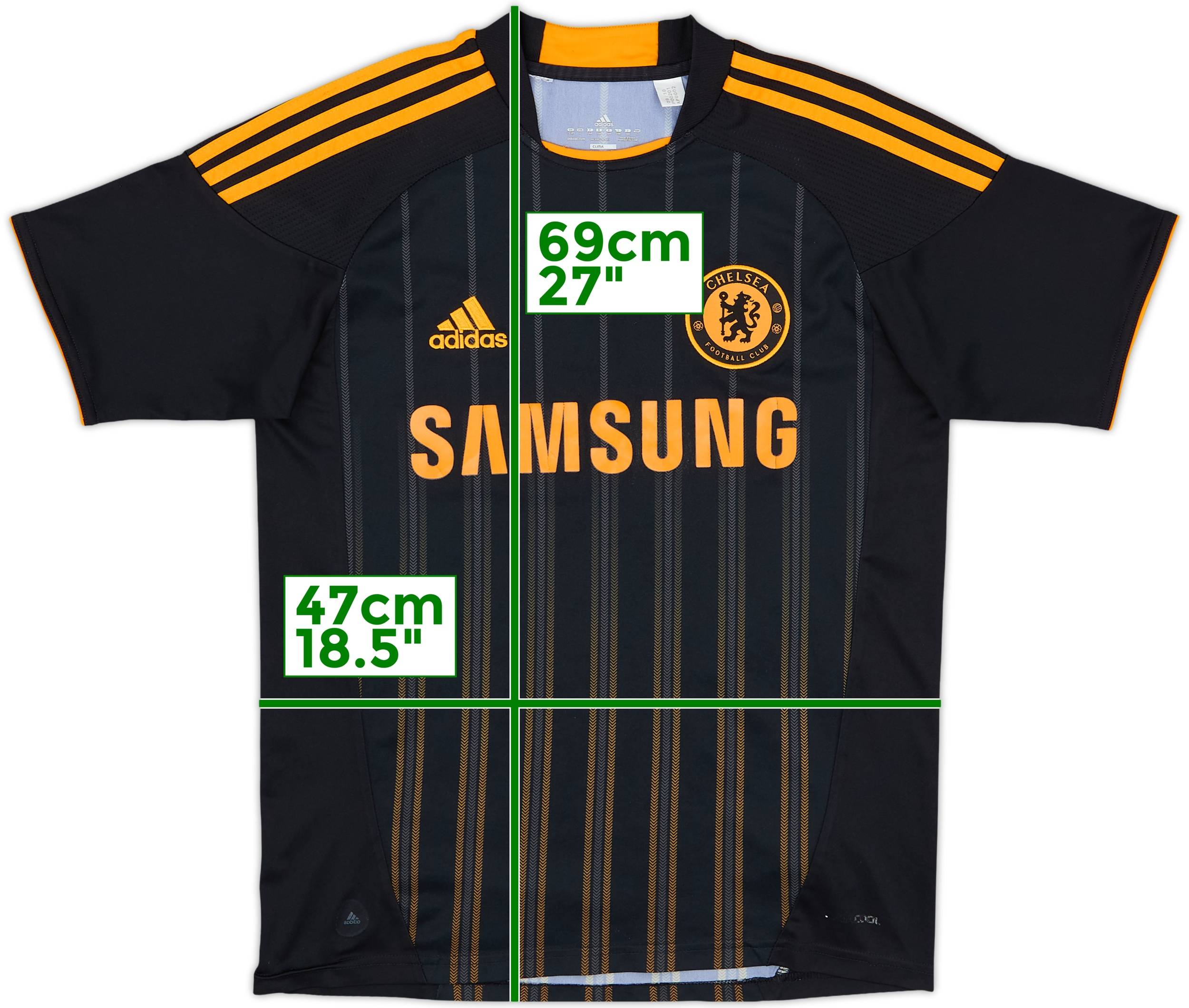 Chelsea FC 10-11アウェイシャツ 2010-11 Chelsea Away Shirt - 6/10 - (L.Boys)