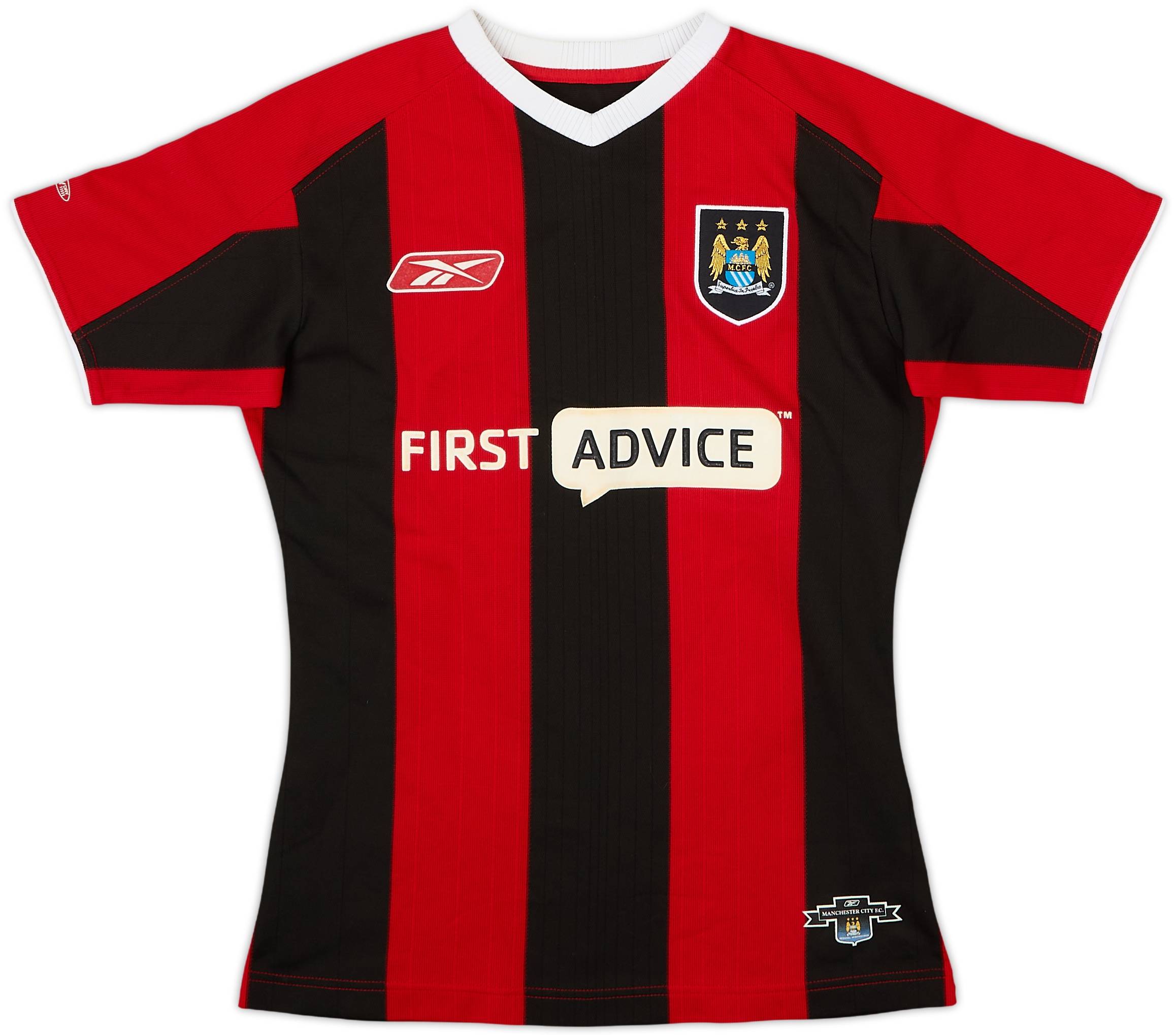 Manchester City 　0304 Away Jersey 2003-04 Manchester City Away Shirt - 8/10 - (Women's S)