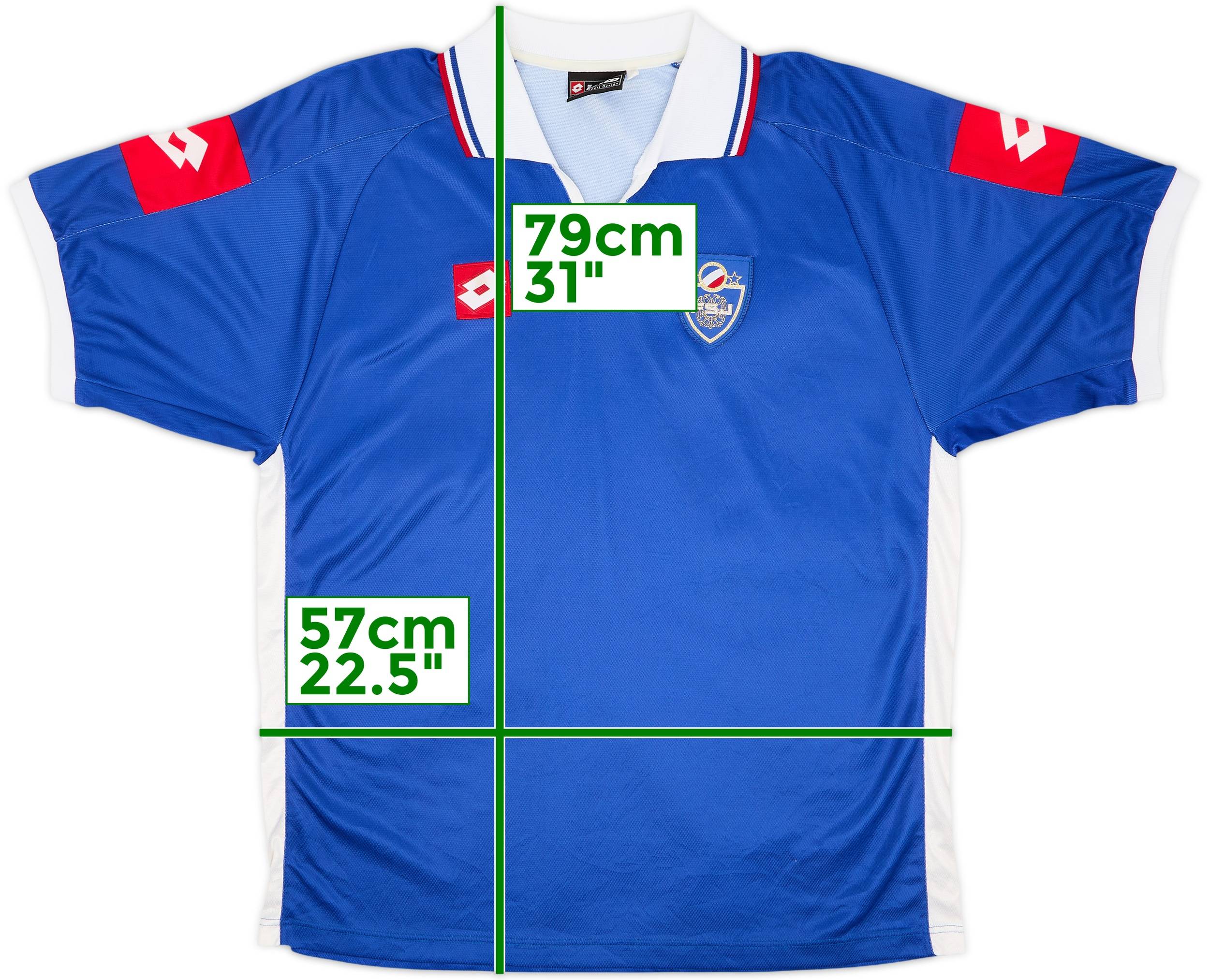 2002-03 Yugoslavia Home Shirt - 8/10 - (L)