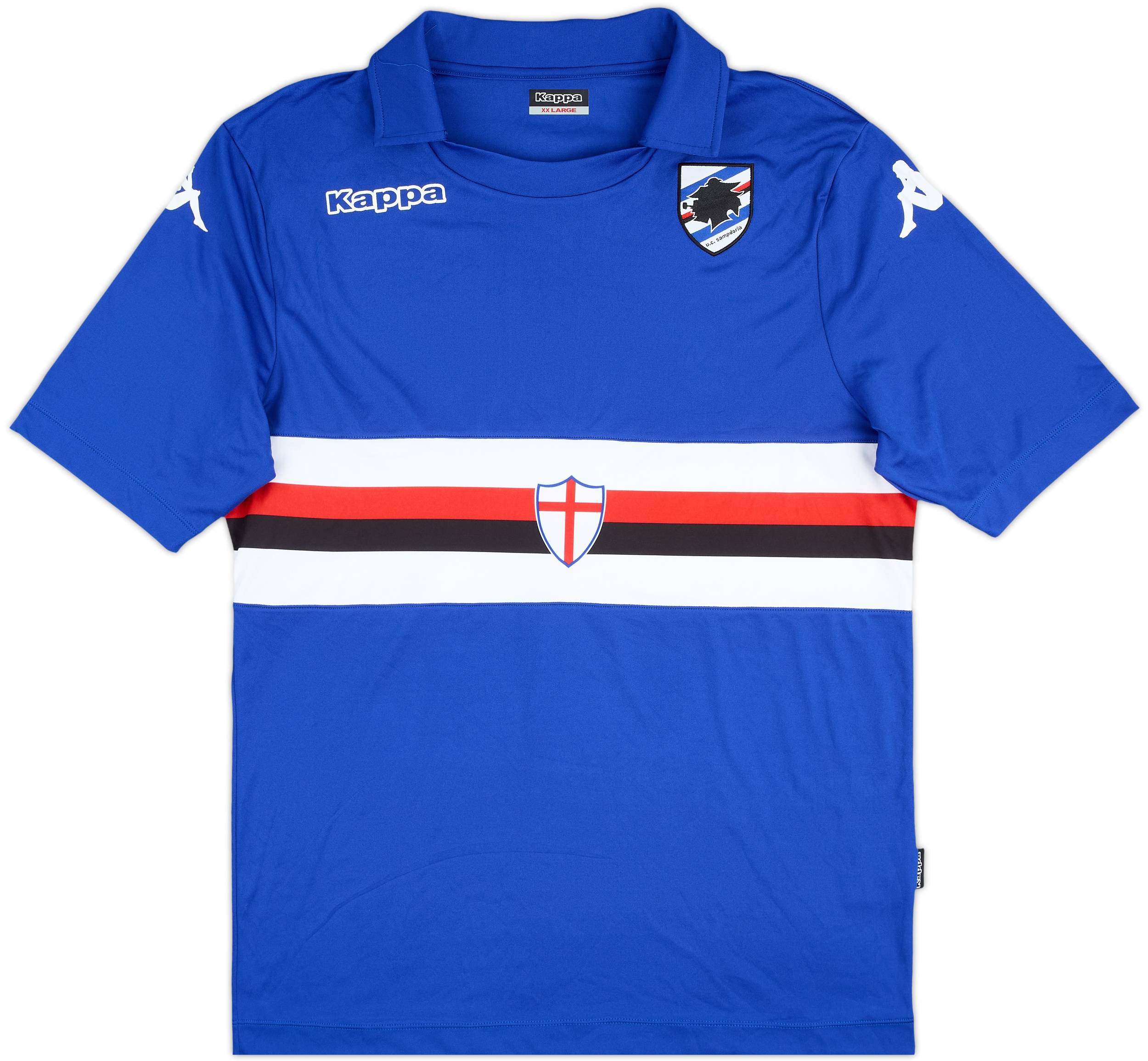 2013-14 Sampdoria Home Shirt - 10/10 - (XXL)