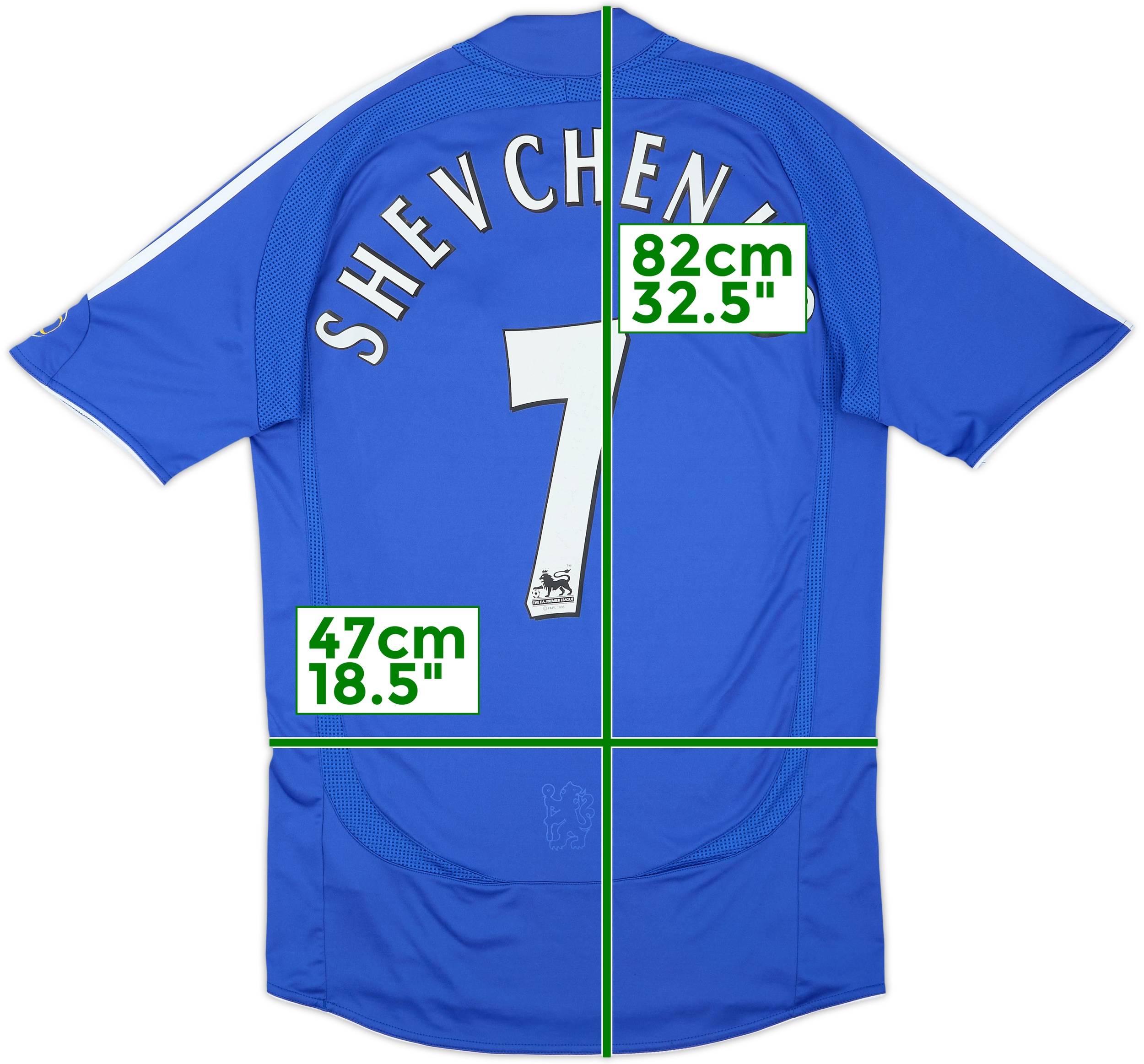 Camiseta de local del Chelsea 2006-08 Shevchenko #7 - 7/10 - (S)