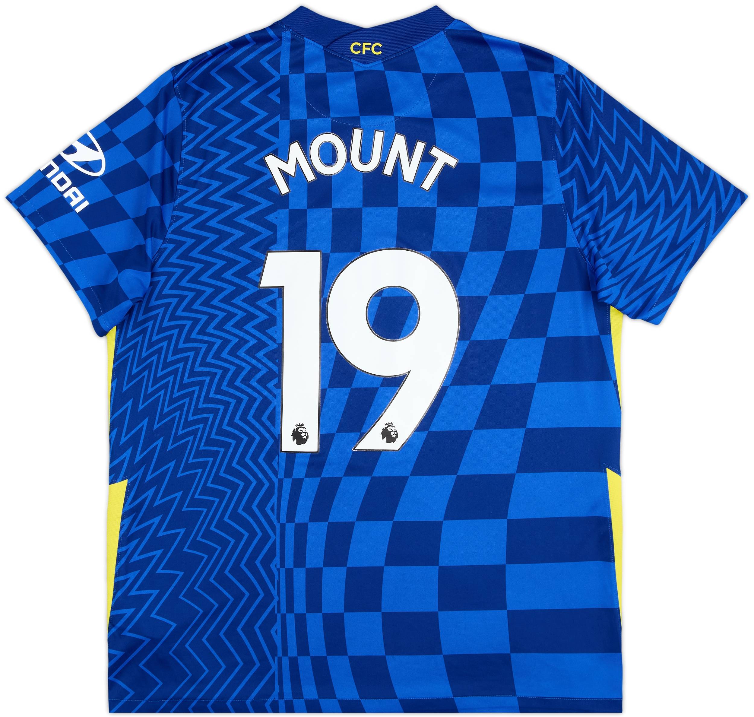 2021-22 Chelsea Home Shirt Mount #19 - 7/10 - (XL)