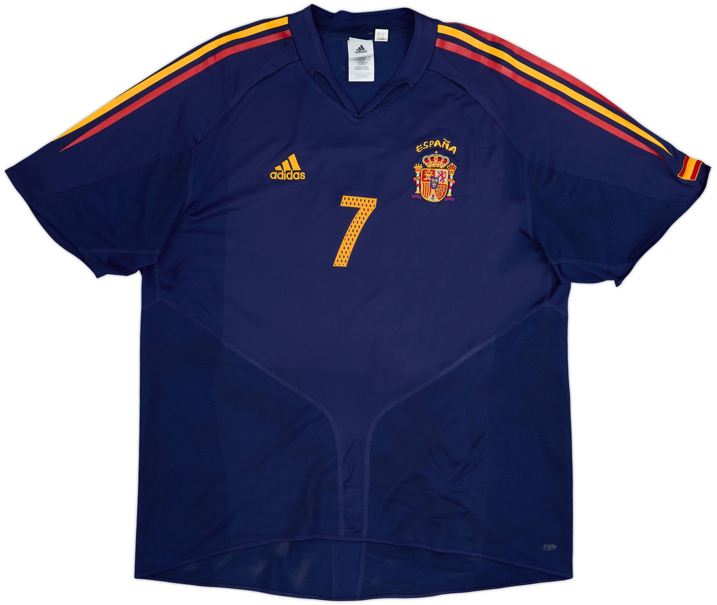 2004-06 Spain Third Shirt Raul #7 - 8/10 - (XL)