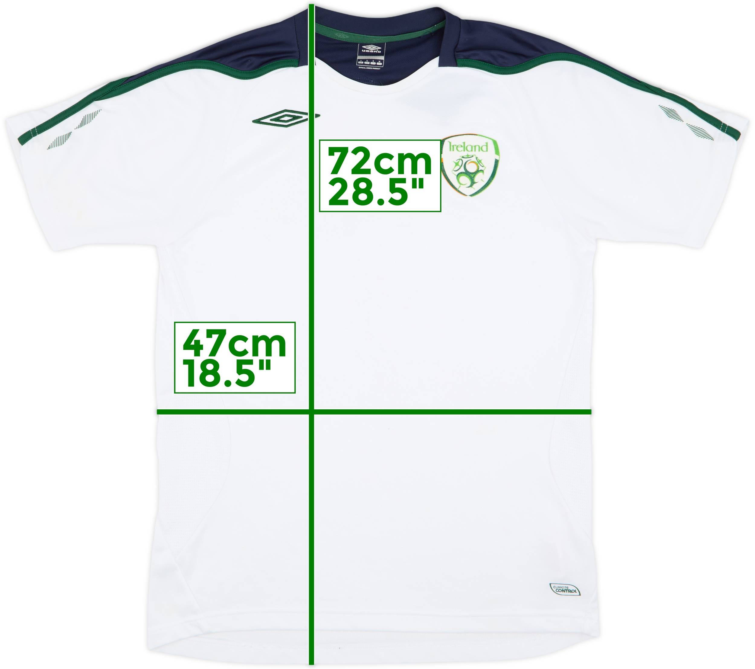 2004-05 Ireland Umbro Training Shirt - 7/10 - (S)