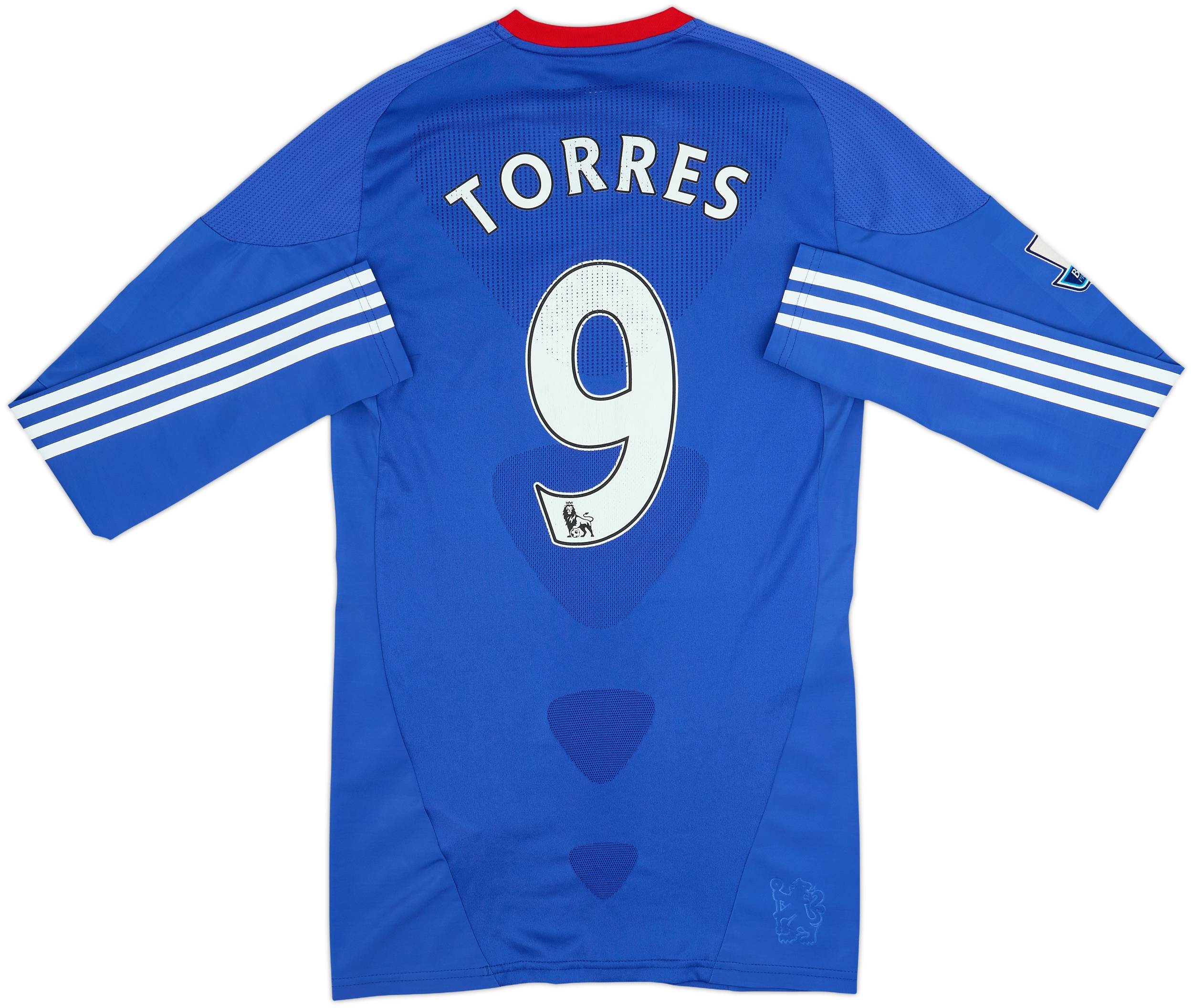 2010-11 Chelsea Player Issue TechFit Home L/S Shirt Torres #9 - 6