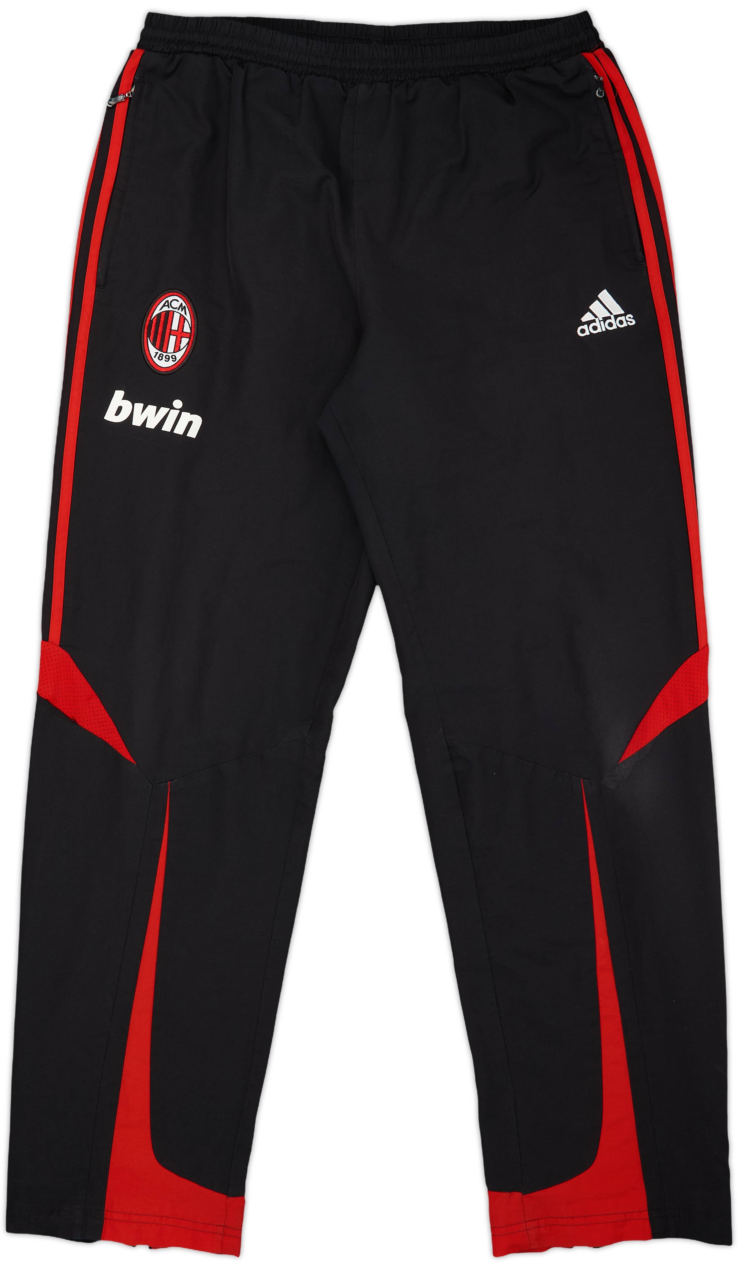 アディダス acミラン トラックパンツ ブラック AC MILAN bwin 希少 ACミラン bwin adidas トラックパンツ Oサイズ - メルカリ