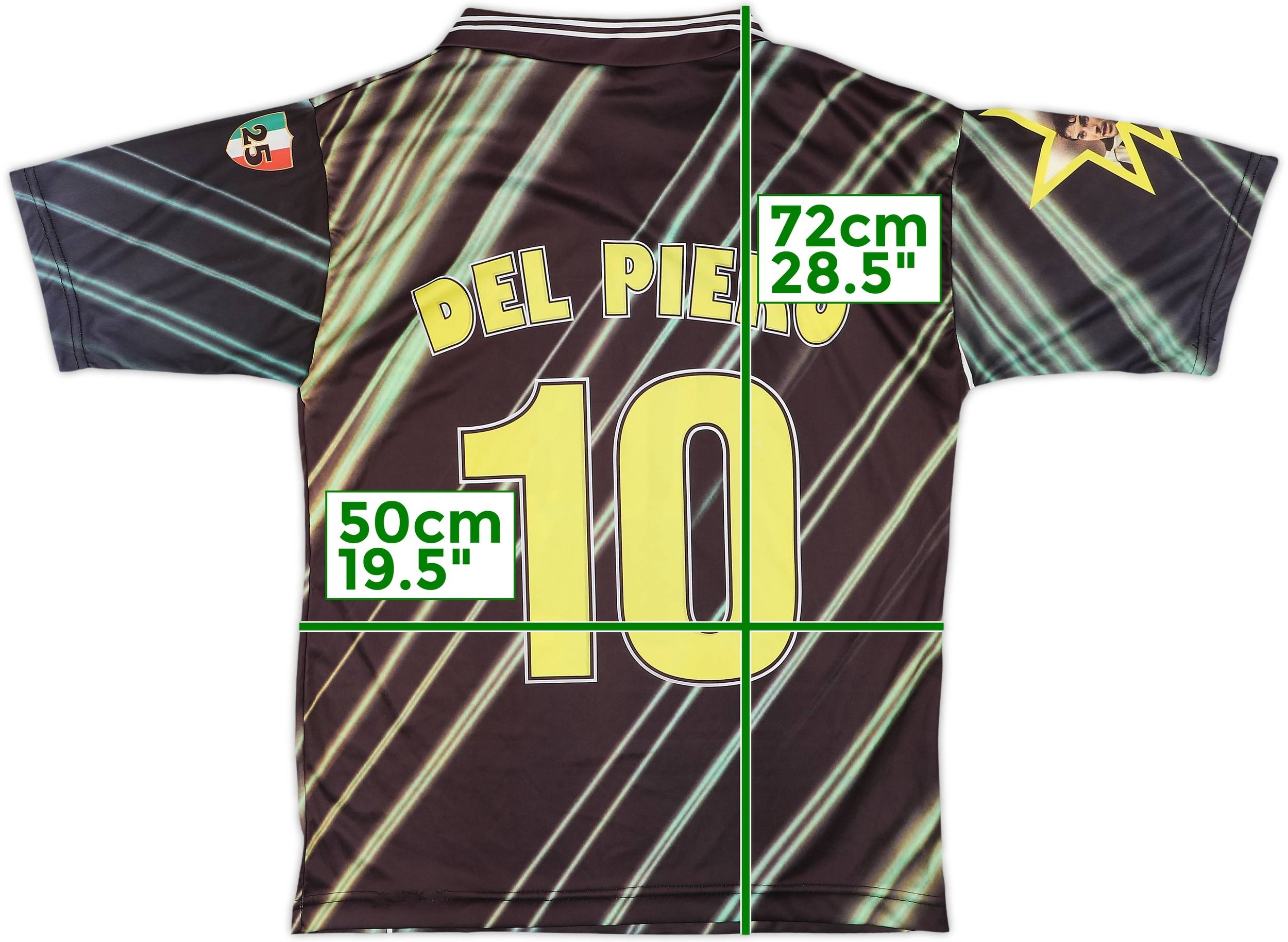 ユベントス DEL PIERO 10 サッカーウェアXL New Del Piero #10 Juventus 2010/2011 Home ORIGINAL Nike