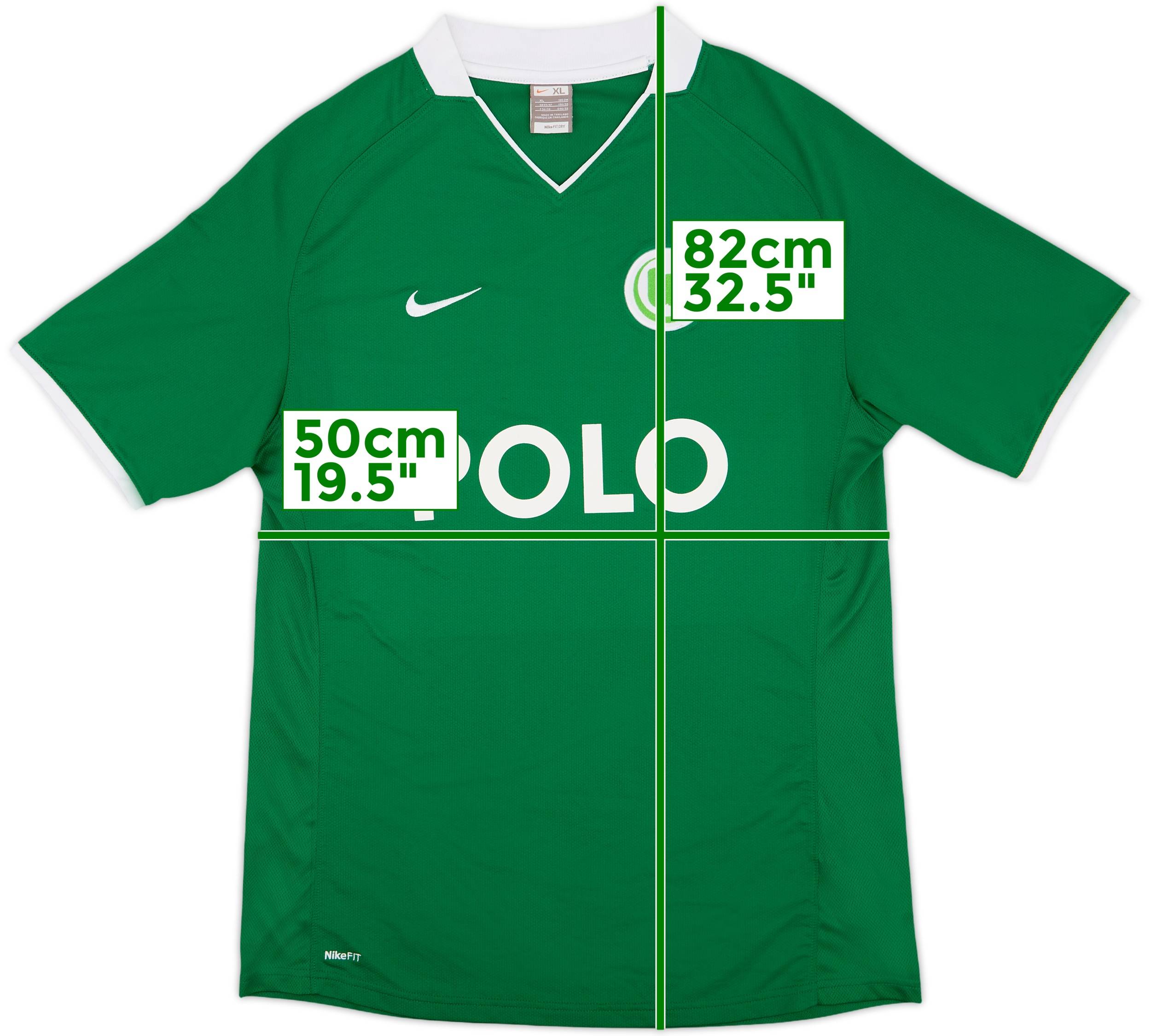 2008-09 Wolfsburg Home Shirt - 9/10 - (XL)