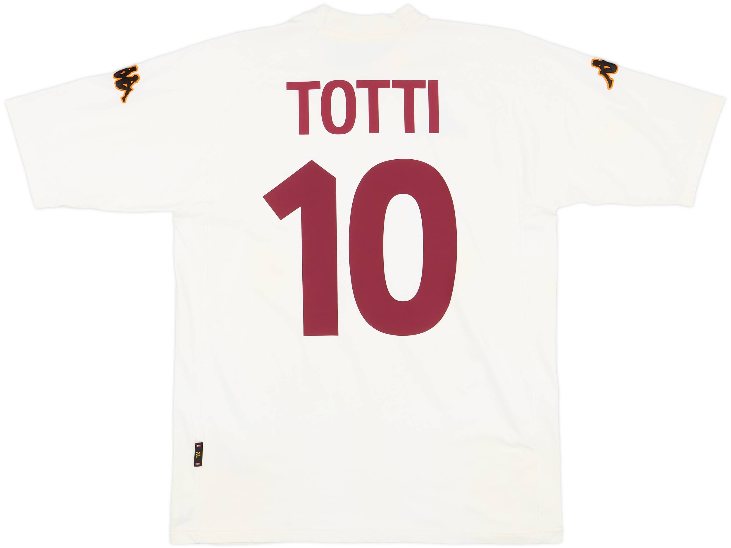 2000-01 Roma Away Shirt Totti #10 - 7/10 - (XL)