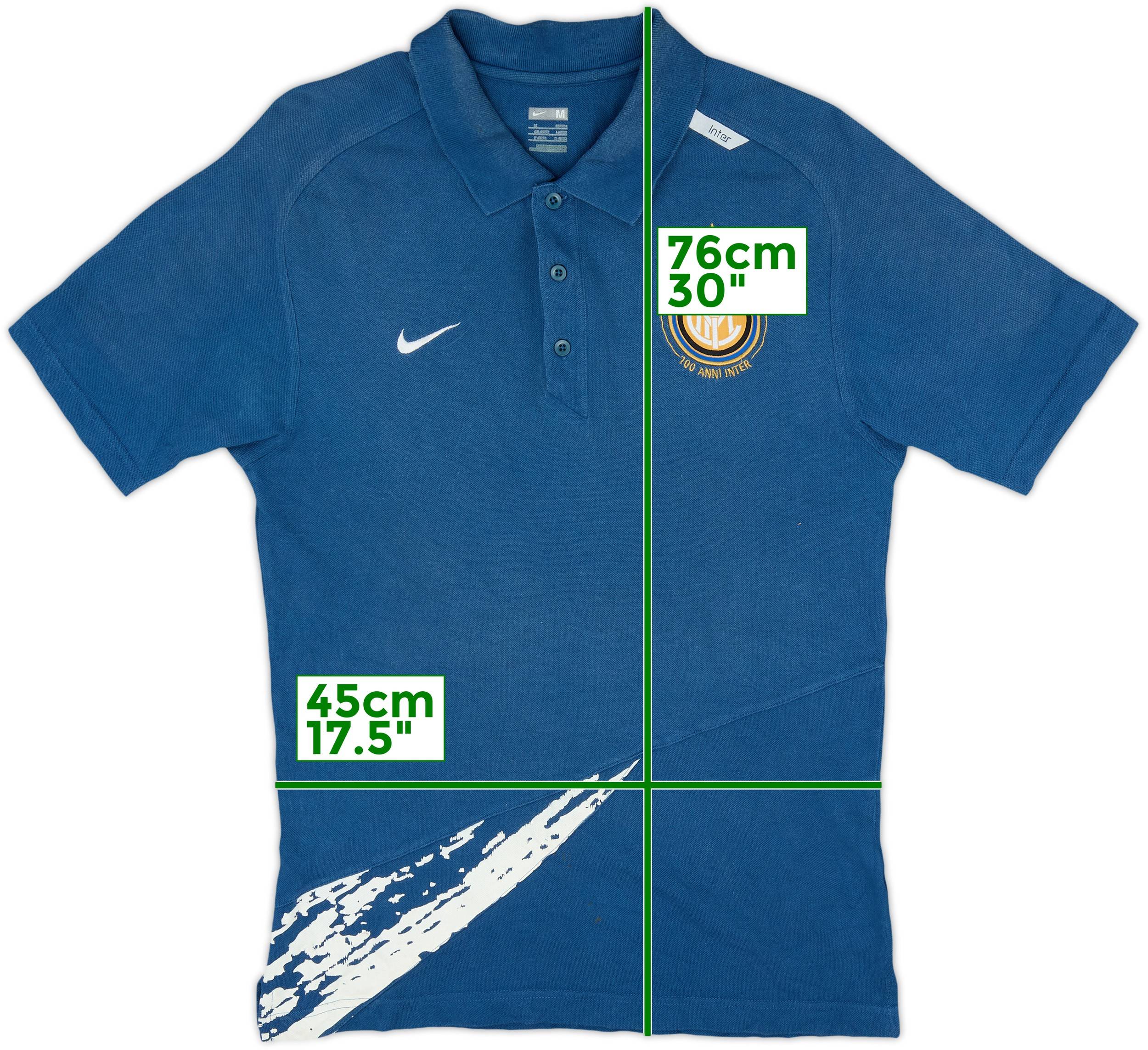 ウェア NIKE INTER MILANO 07/08 GAME SHIRT 2008-09 Inter Milan Nike Track Jacket - 9/10 - (XXL)
