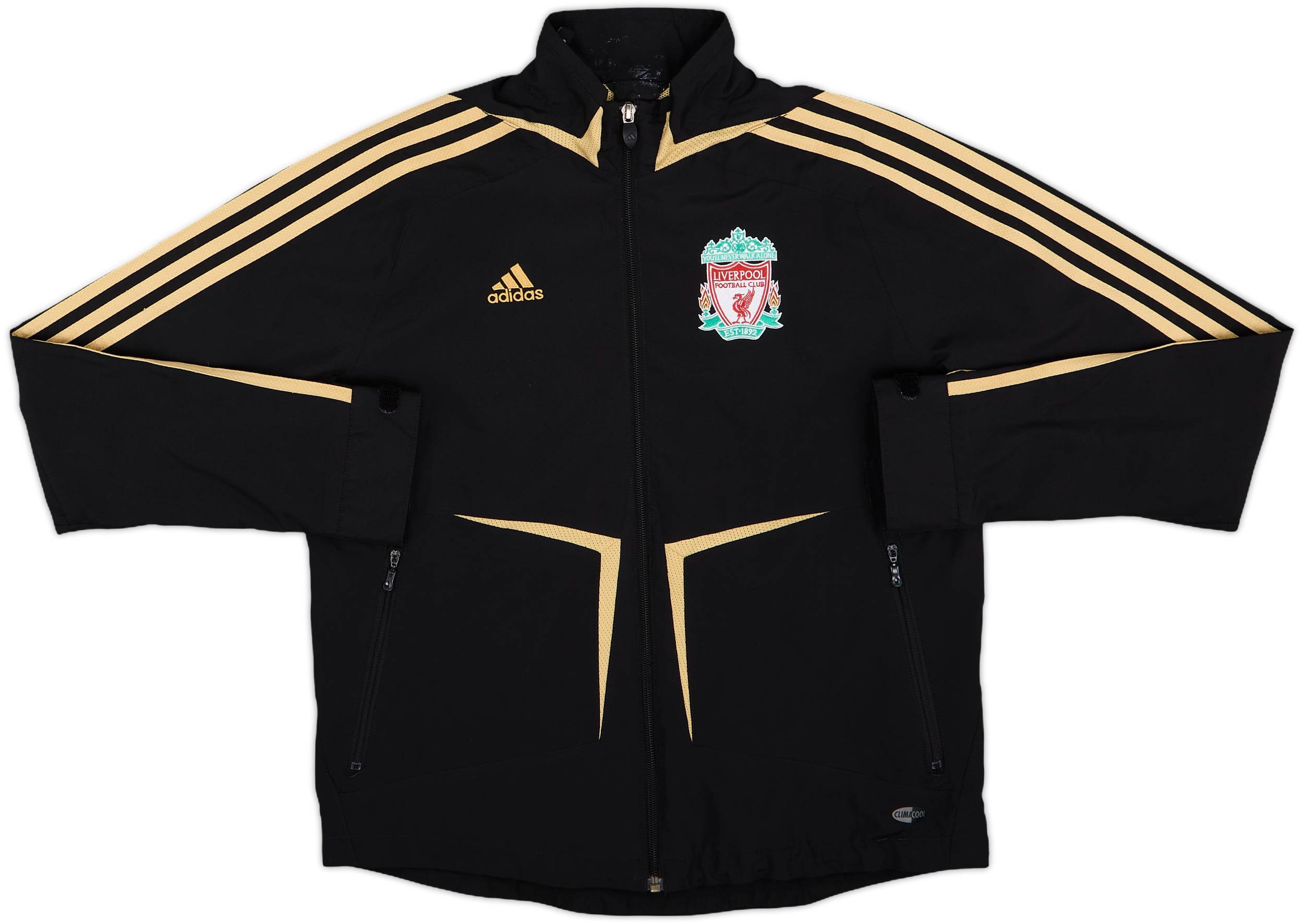 2008-09 Liverpool adidas Track Jacket - 8/10 - (L.Boys)