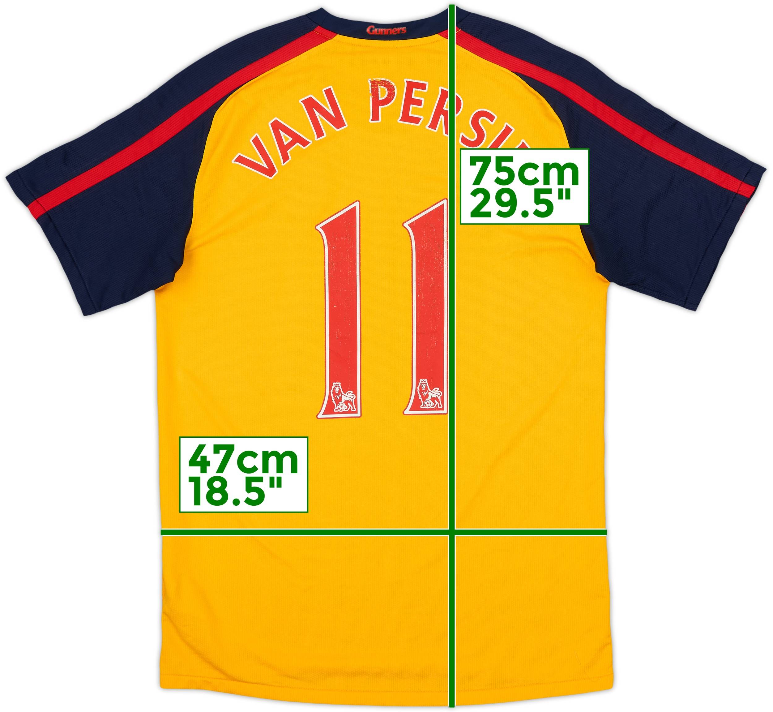 2008-09 Arsenal Away Shirt Van Persie #11 - 6/10 - (S)