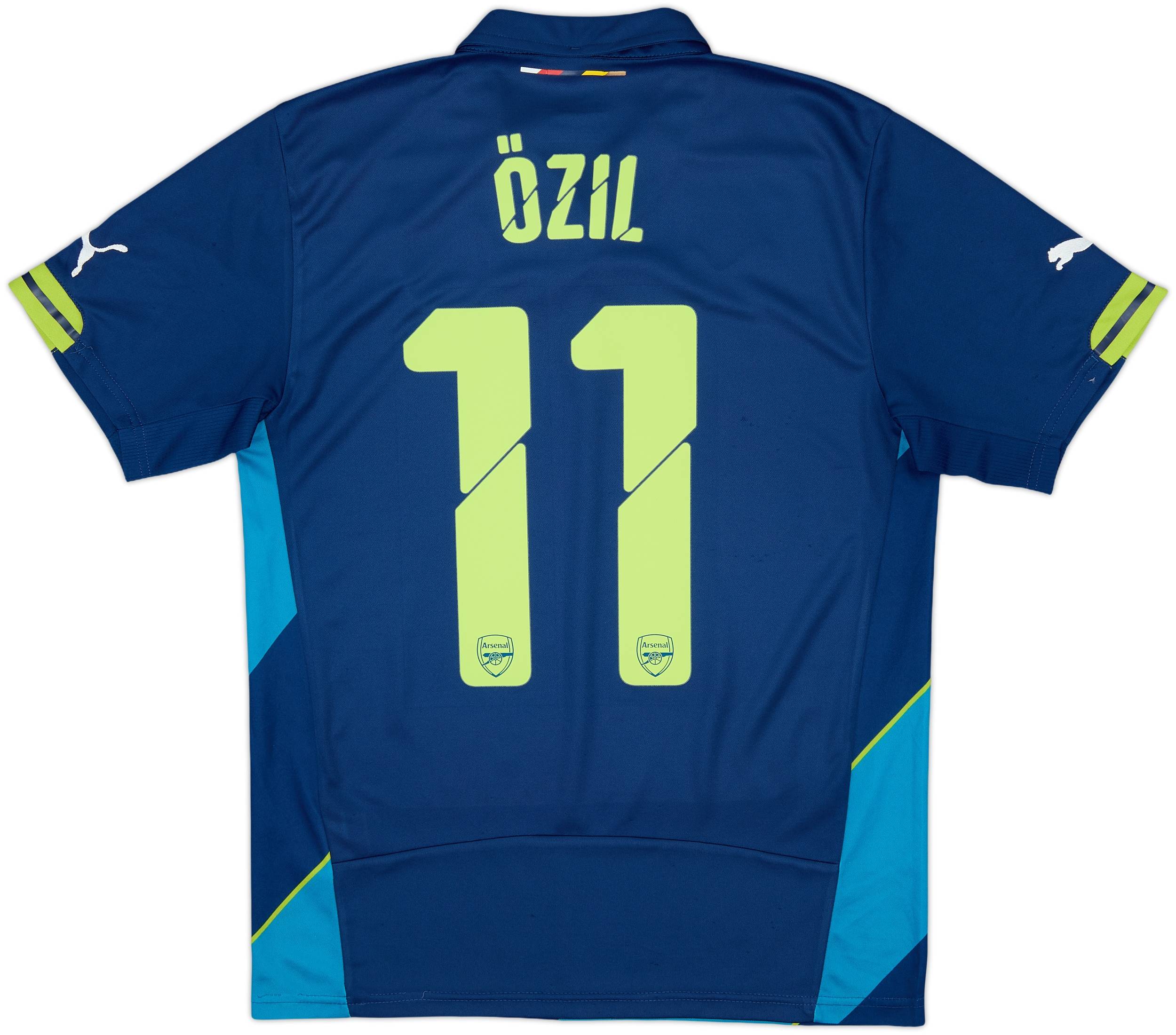 アーセナル ÖZIL 11 14/15ユニホーム アーセナル(Arsenal)14-15 A #11 エジル(Ozil)長袖 - USED