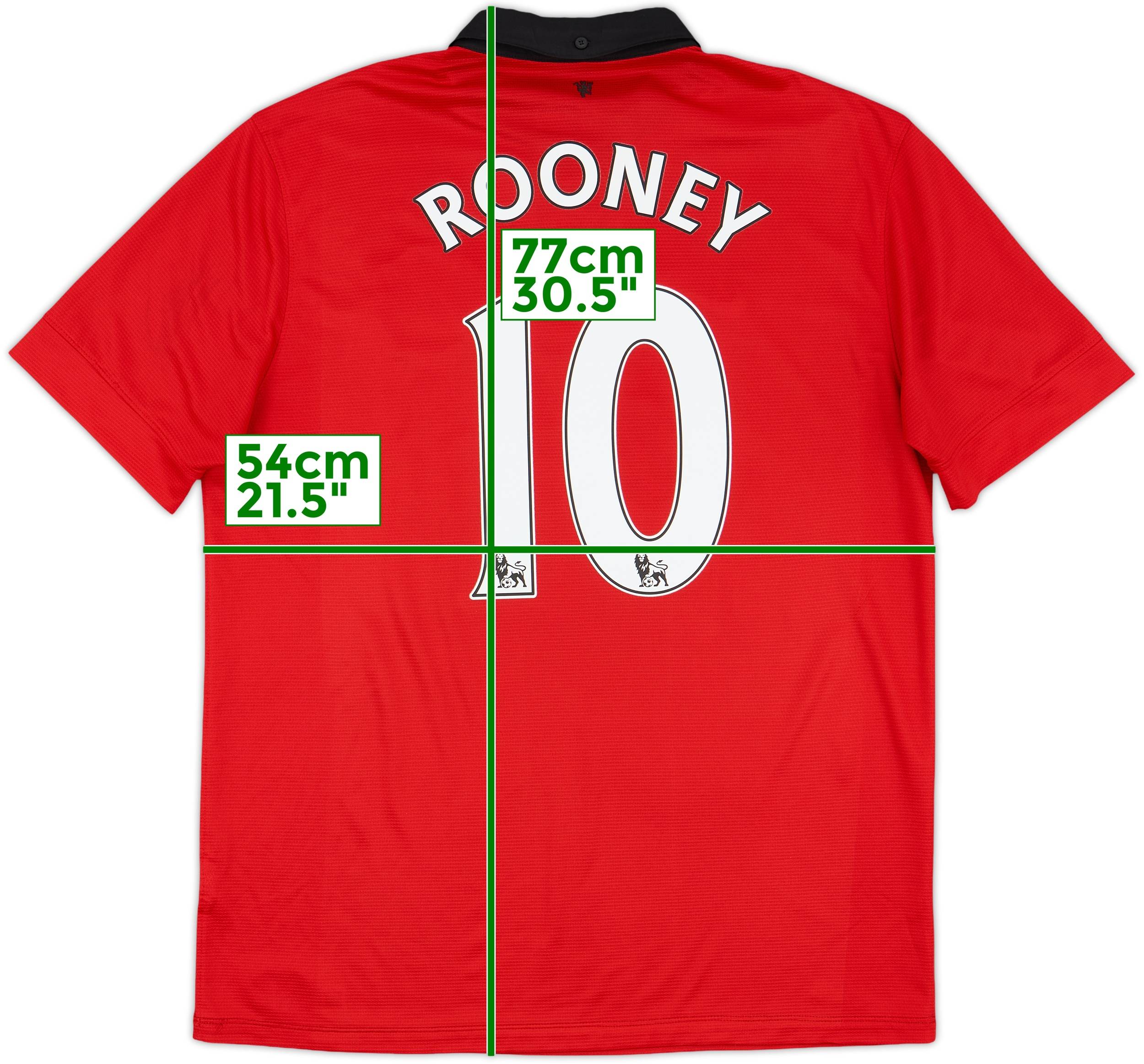 マンチェスター・ユナイテッド ROONEY 10番 シャツ 2015-16 Manchester United Home Shirt Rooney #10 (XXL)