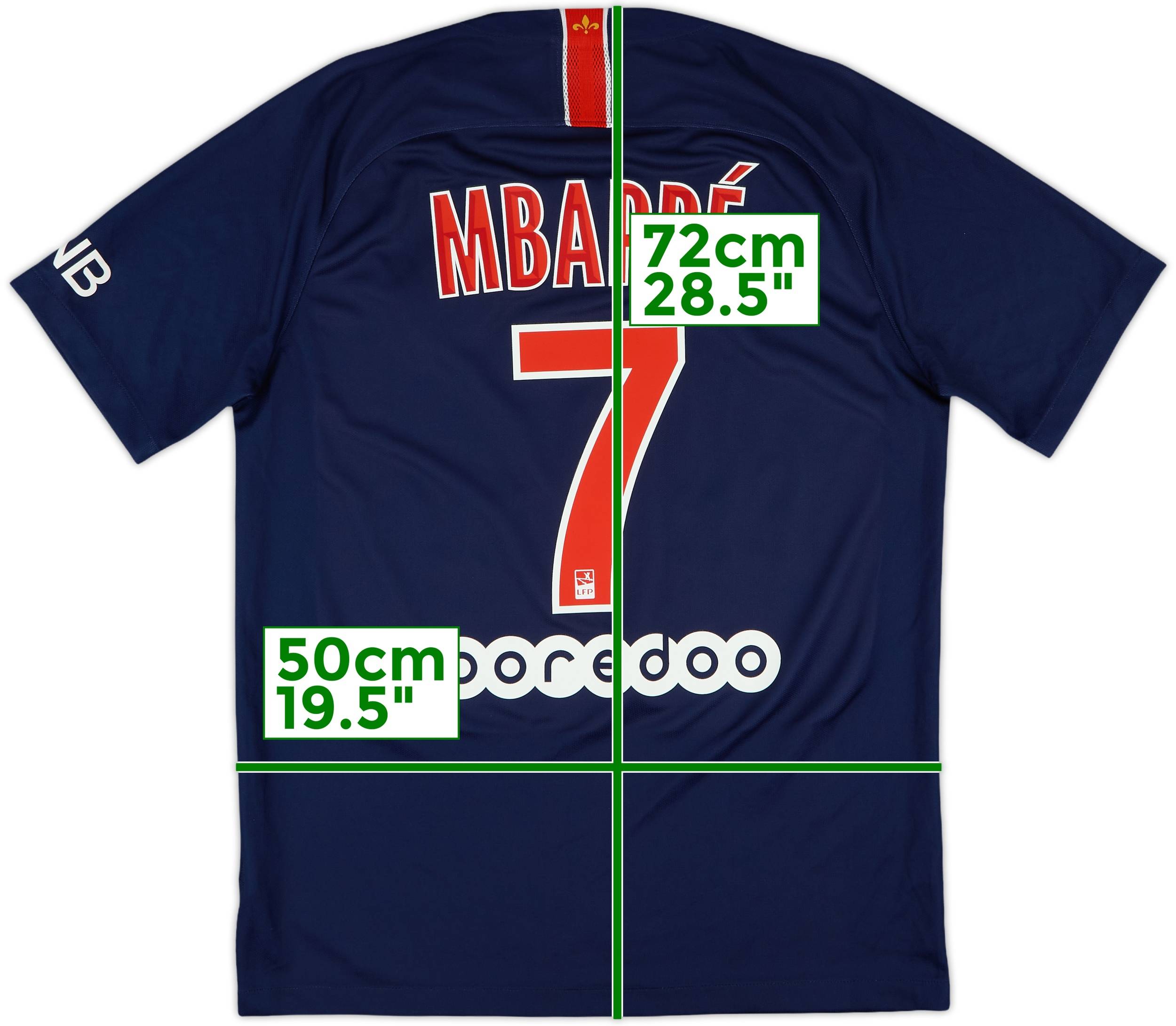 パリ・サンジェルマン Mbappé 7 シャツ 2018-19 Paris Saint-Germain Third/Home Shirt Mbappe #7 - 9