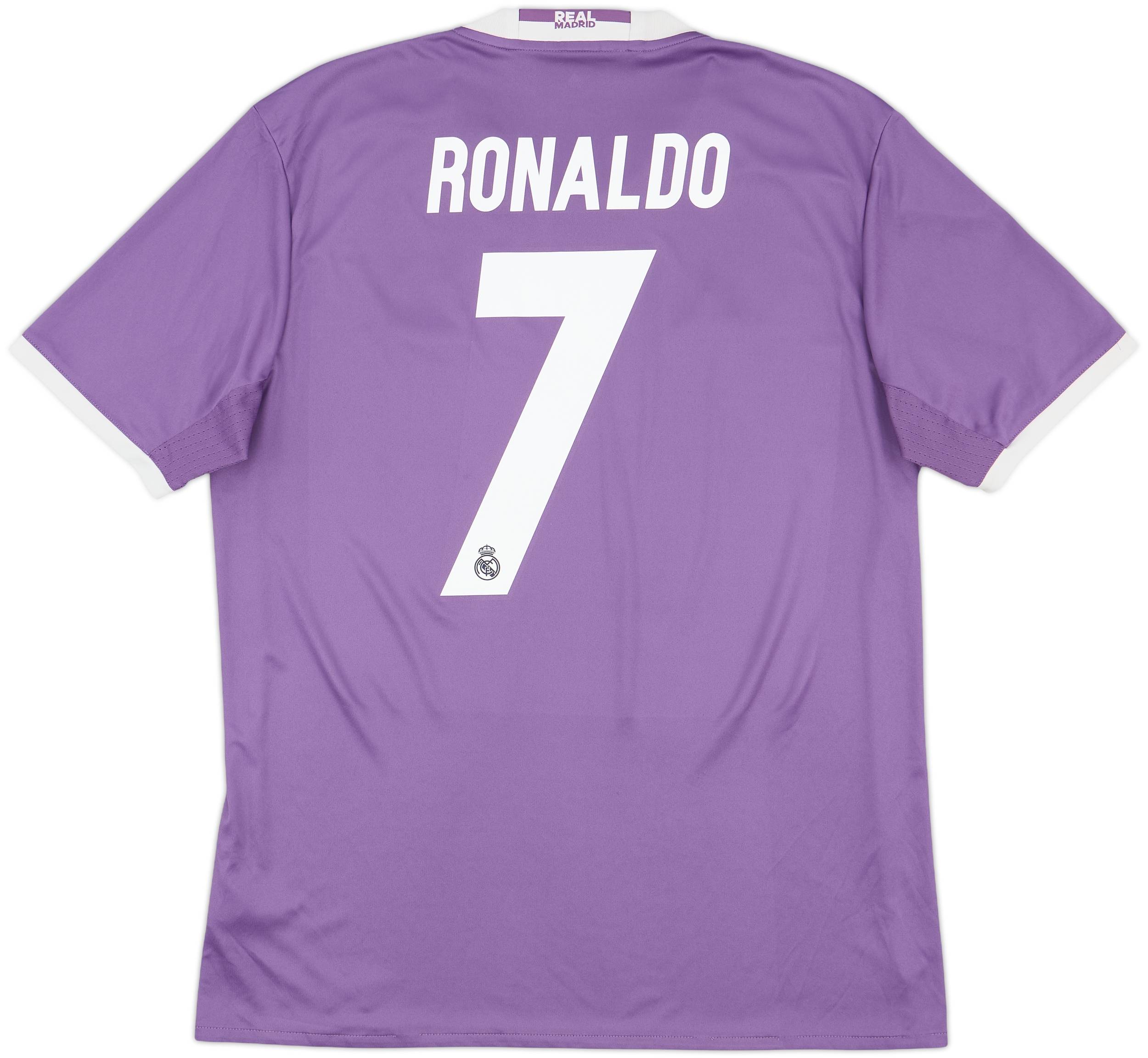 2016-17 Real Madrid Away Shirt Ronaldo #7 - 7/10 - (L)