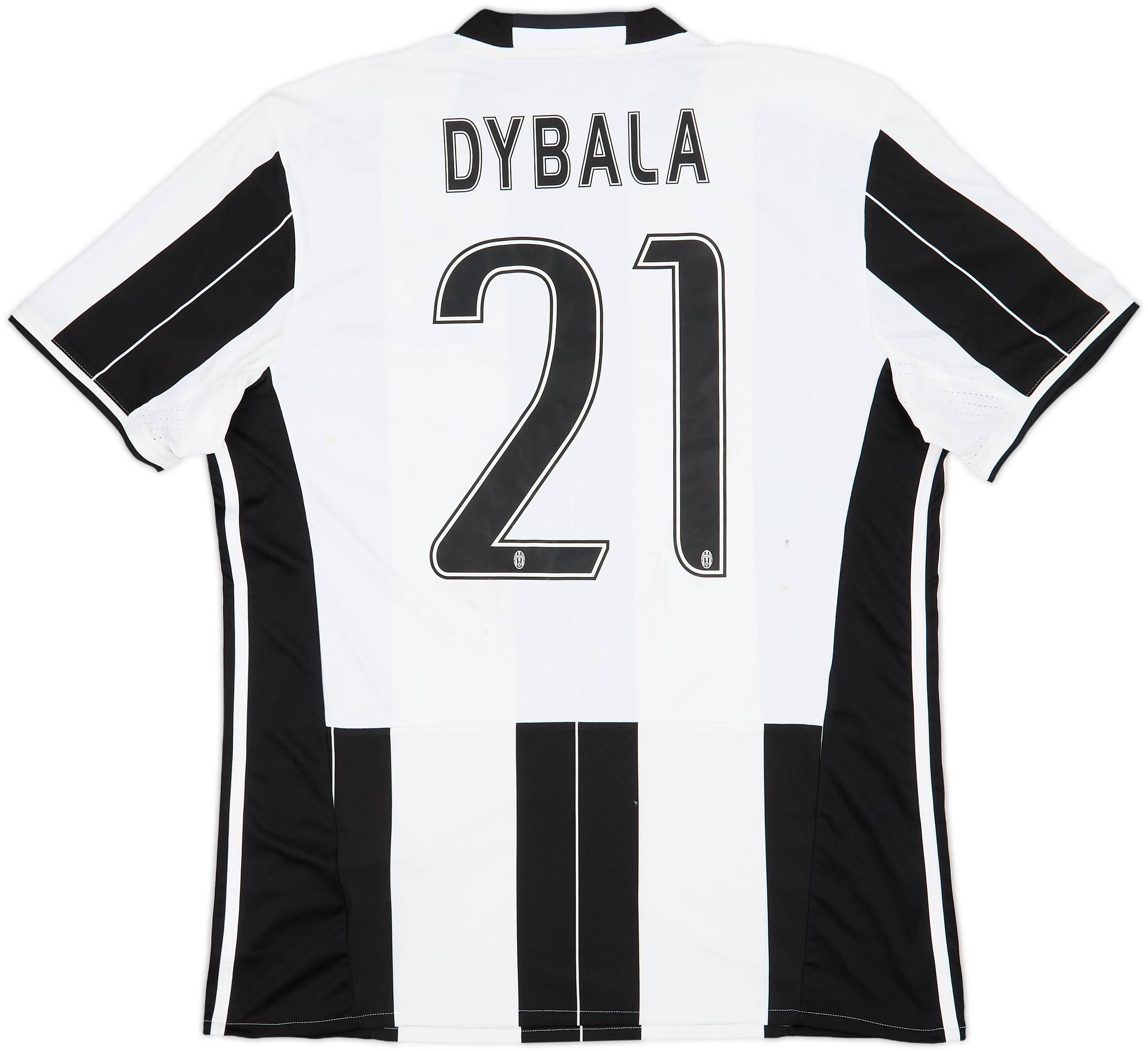 2016-17 Juventus Home Shirt Dybala #21 (L)