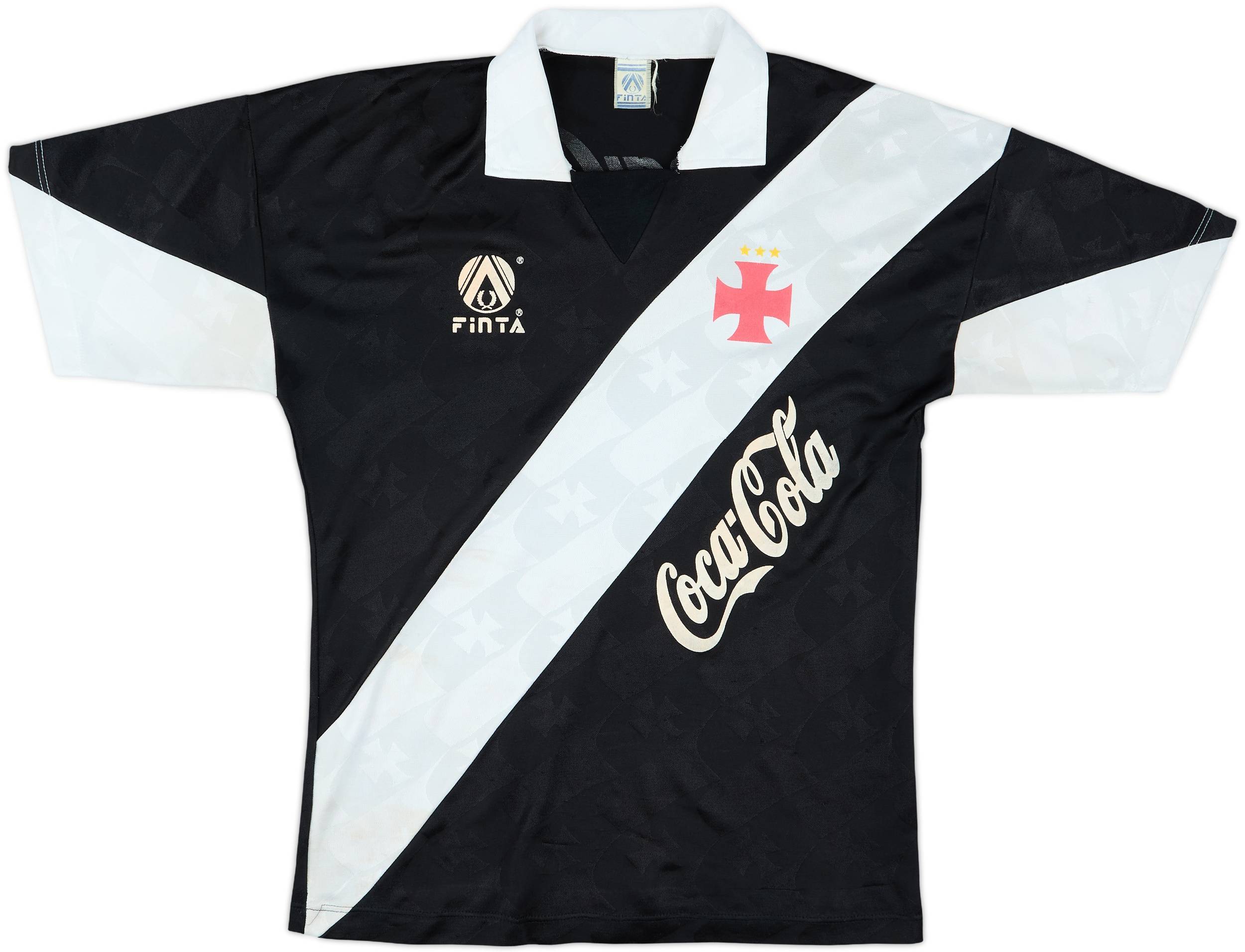 1990-92 Vasco da Gama Home Shirt #9 - 9/10 - (L)