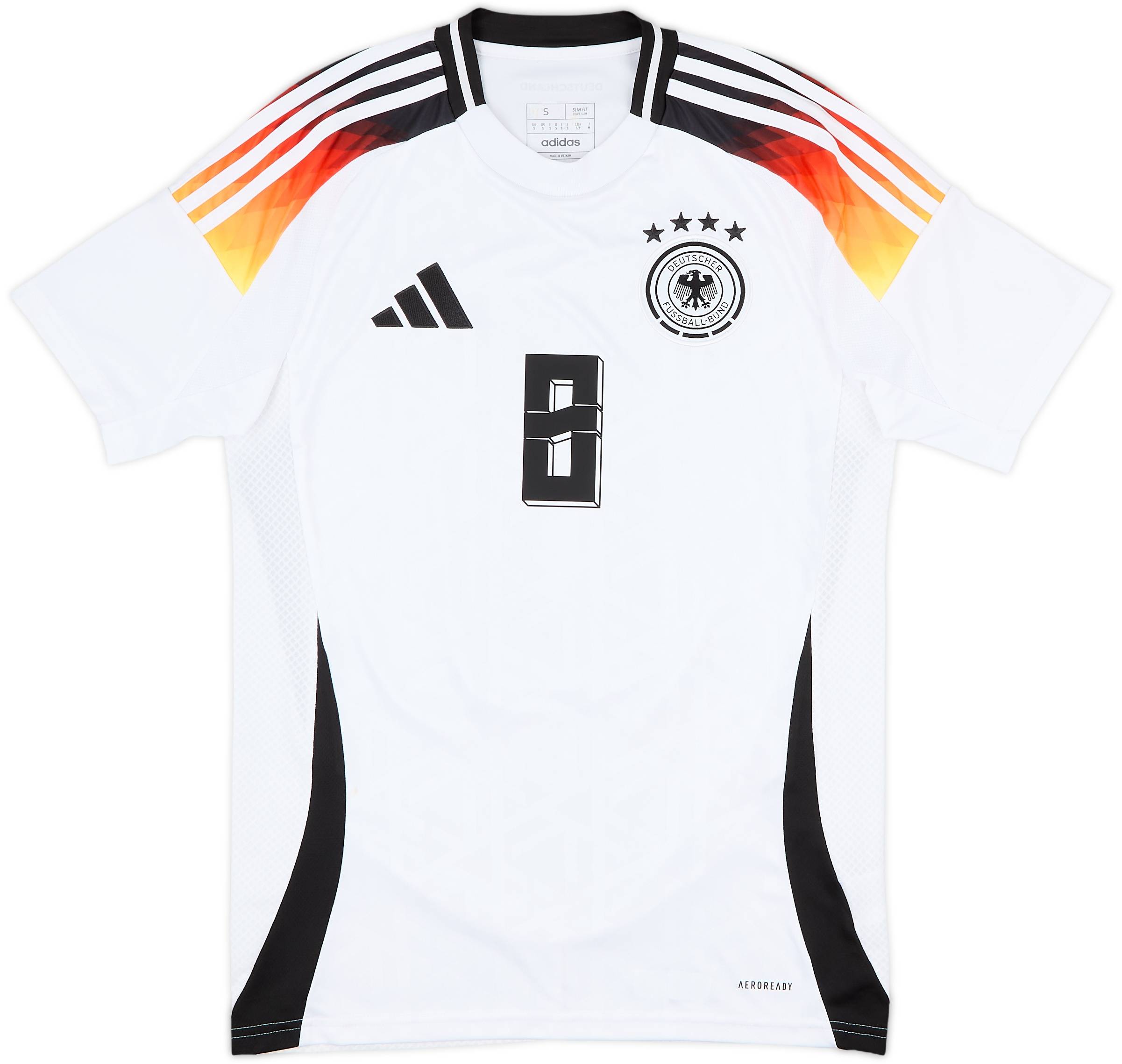 ドイツ代表 KROOS 2425 サッカーユニフォーム 8番 ドイツ代表 KROOS 2425 サッカーユニフォーム 8番