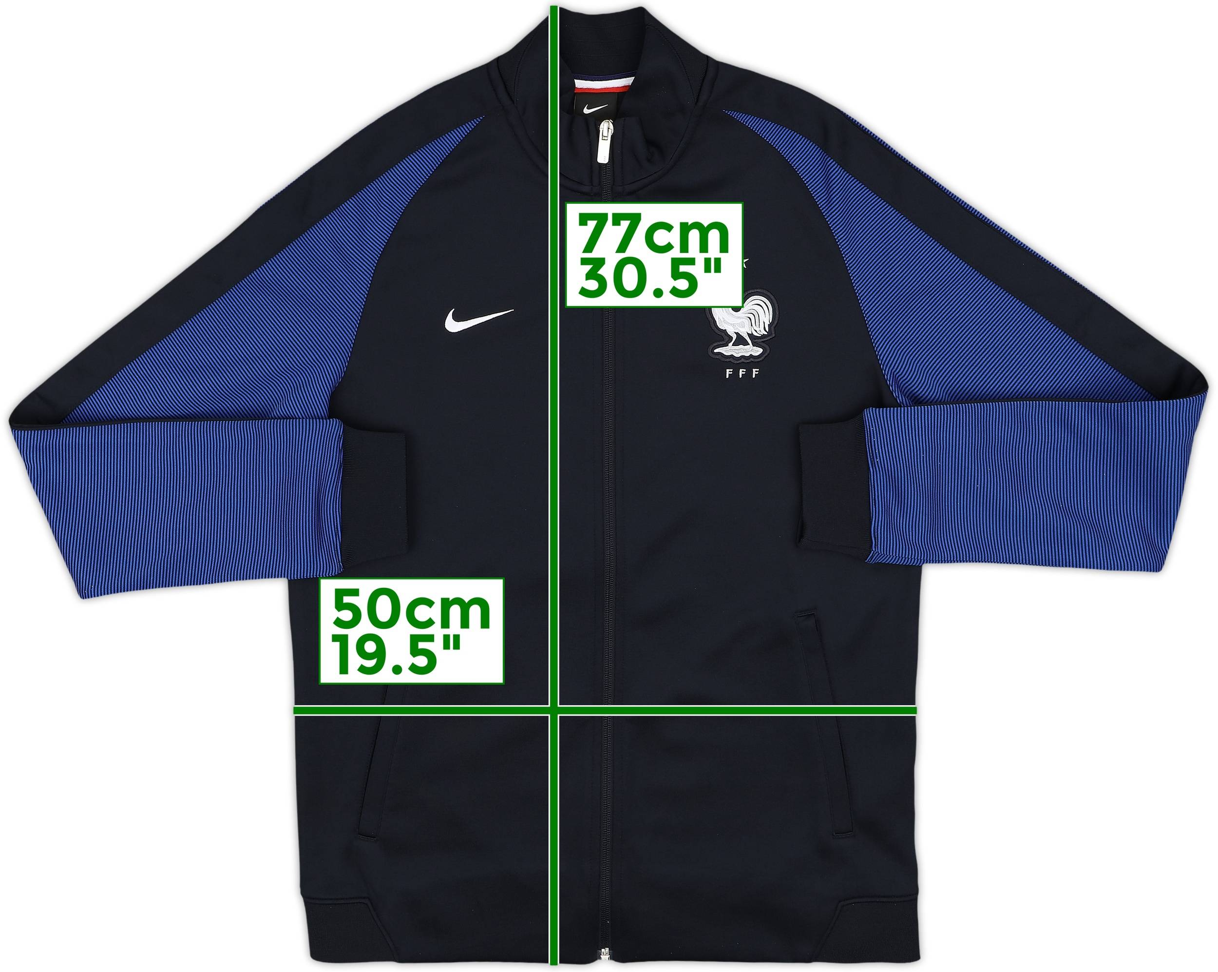 2016-17 France Nike Track Jacket - 8/10 - (M)