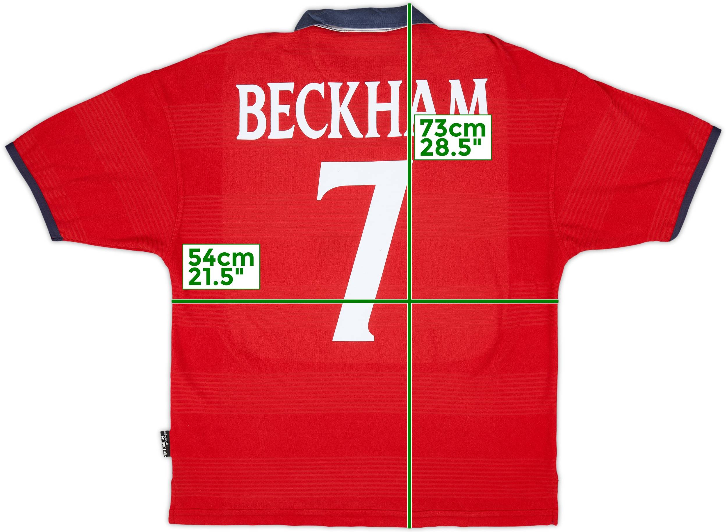 イングランド代表 BECKHAM 7 レッドシャツ BNWT 01-03 Umbro England away L/S shirt Beckham #7】 | eBay