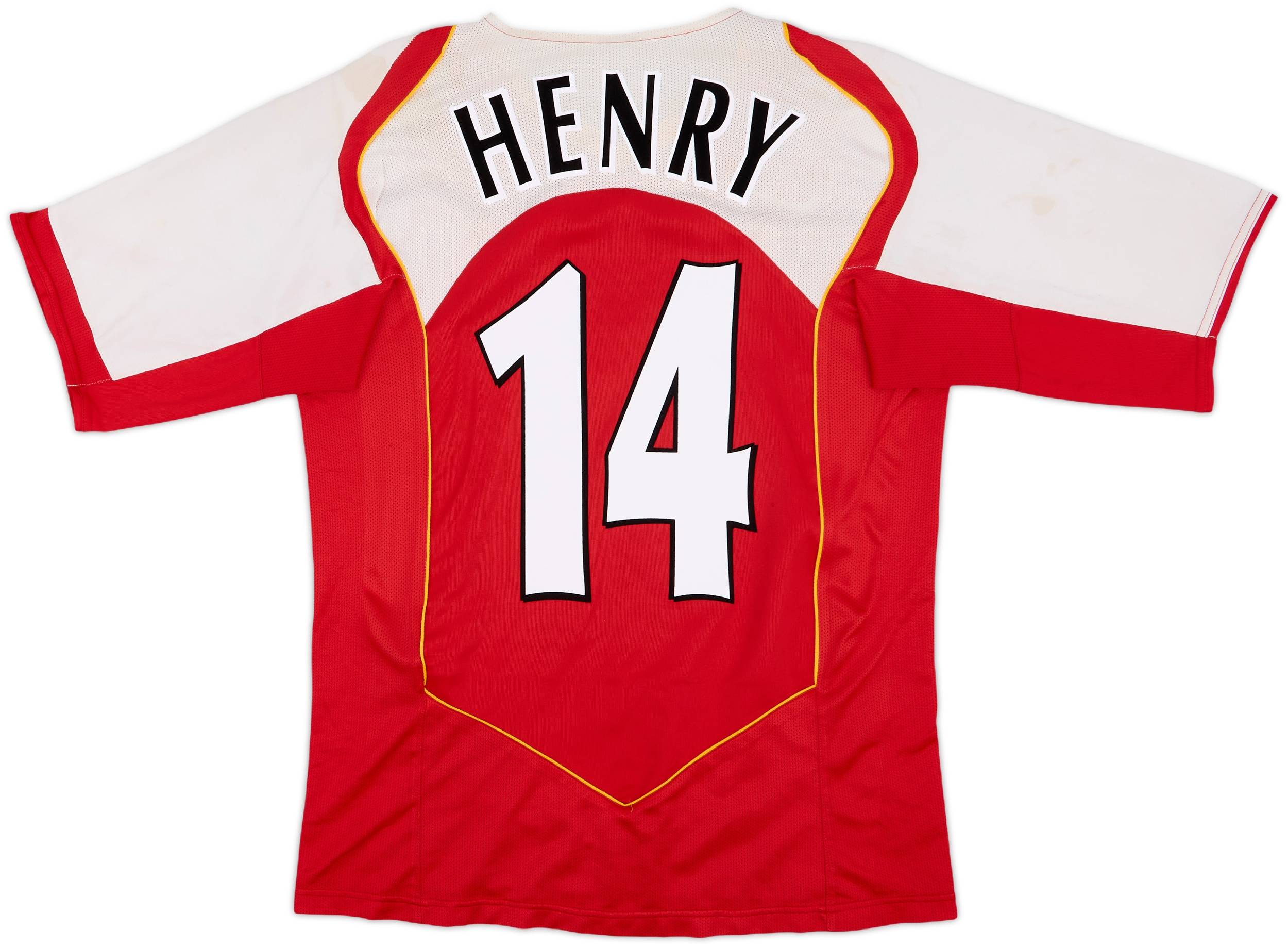 2004-05 Arsenal Home Shirt Henry #14 - 5/10 - (XL.Boys)