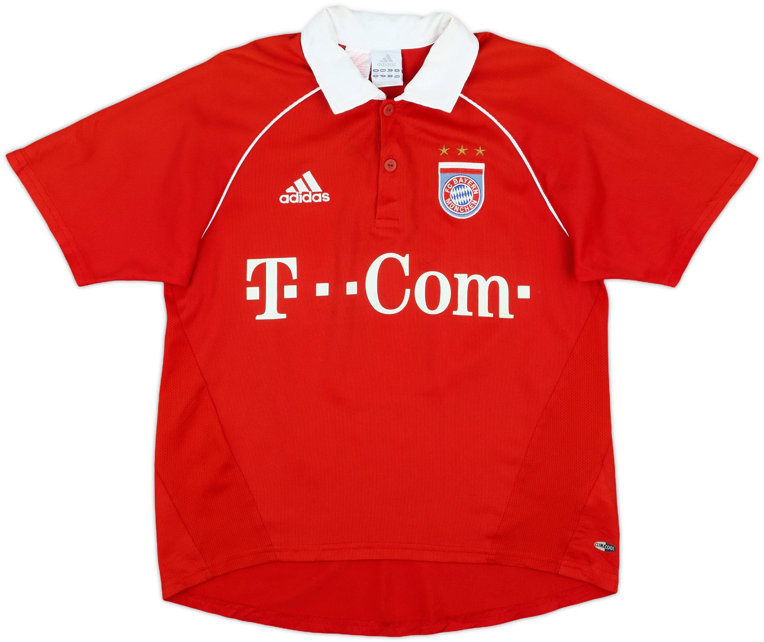 2005-06 Bayern Munich Home Shirt Makaay #10 - 6/10 - (L.Boys)