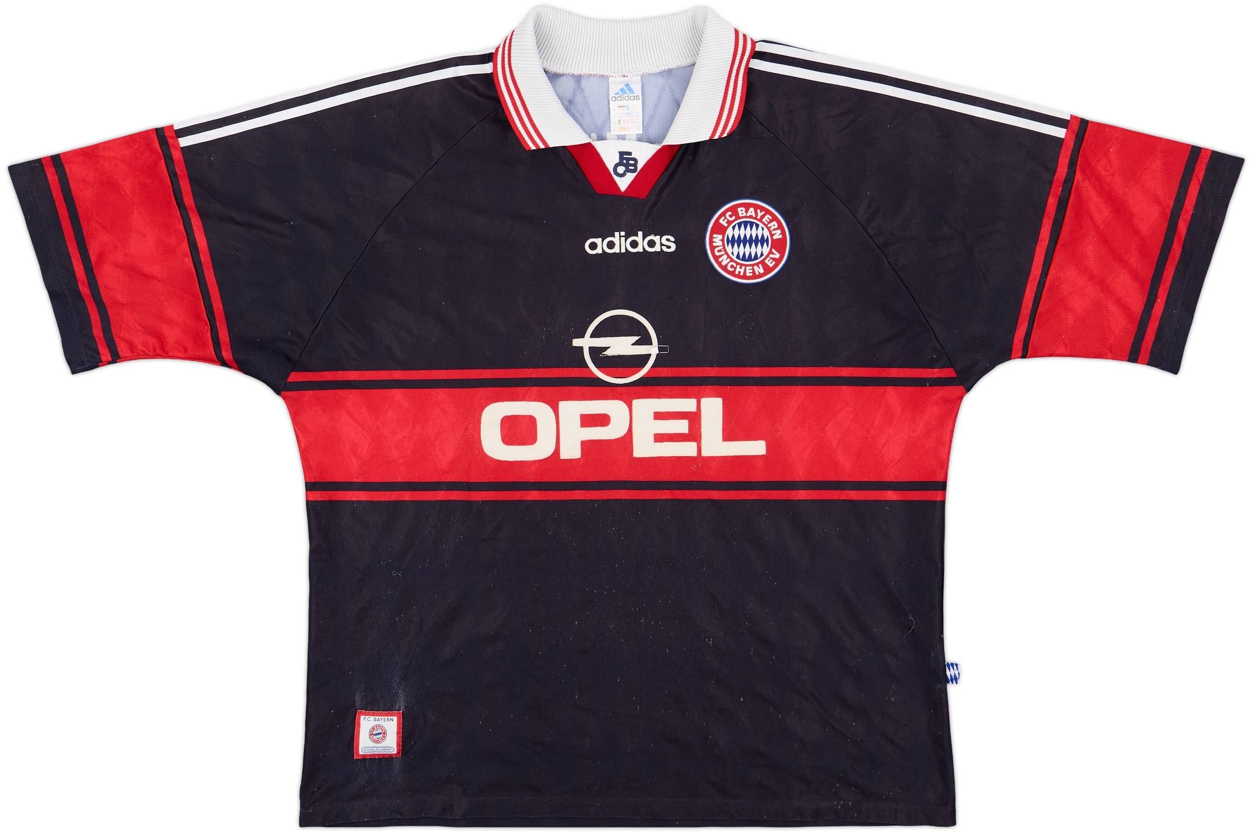 1997-99 Bayern Munich Home Shirt Effenberg #11 - 5/10 - (XXL)