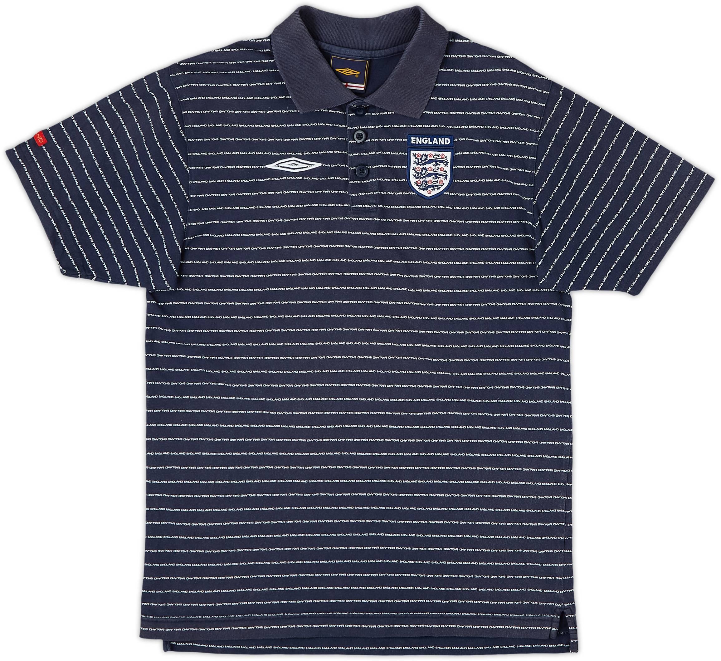 2006-08 England Umbro Polo Shirt - 8/10 - (XL.Boys)