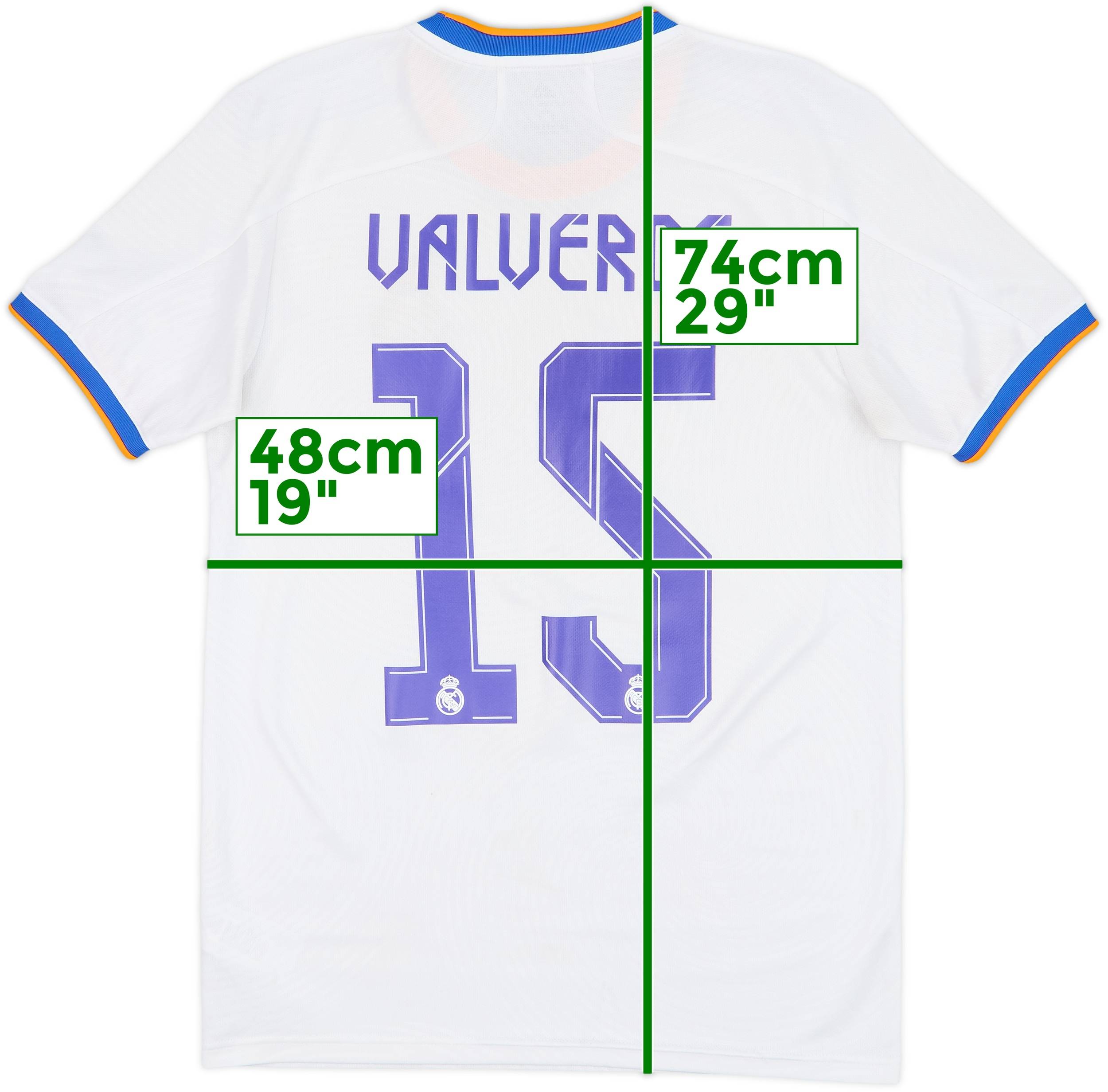 レアル・マドリード VALVERDE 15 シャツ 2022-2023 レアル・マドリード ホームシャツ (VALVERDE 15