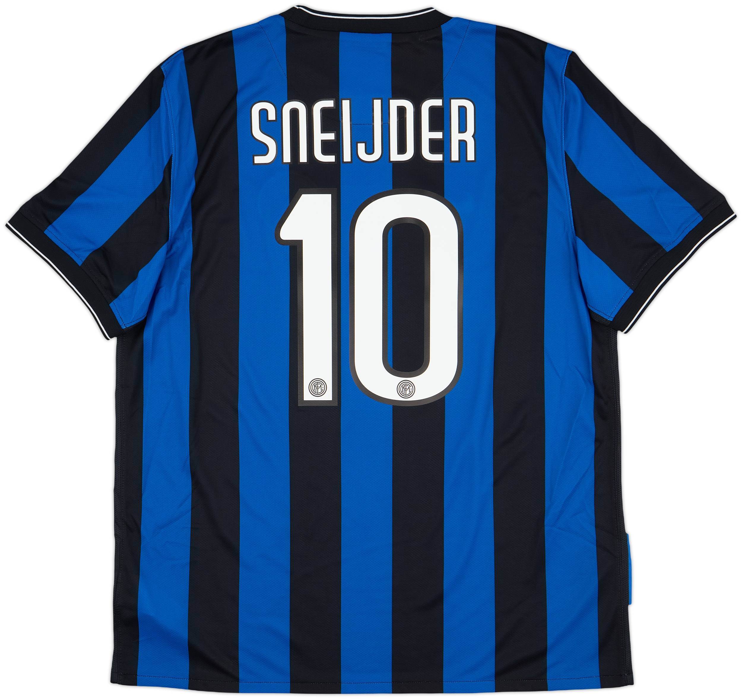 2009-10 Inter Milan Home Shirt Sneijder #10 (XL)